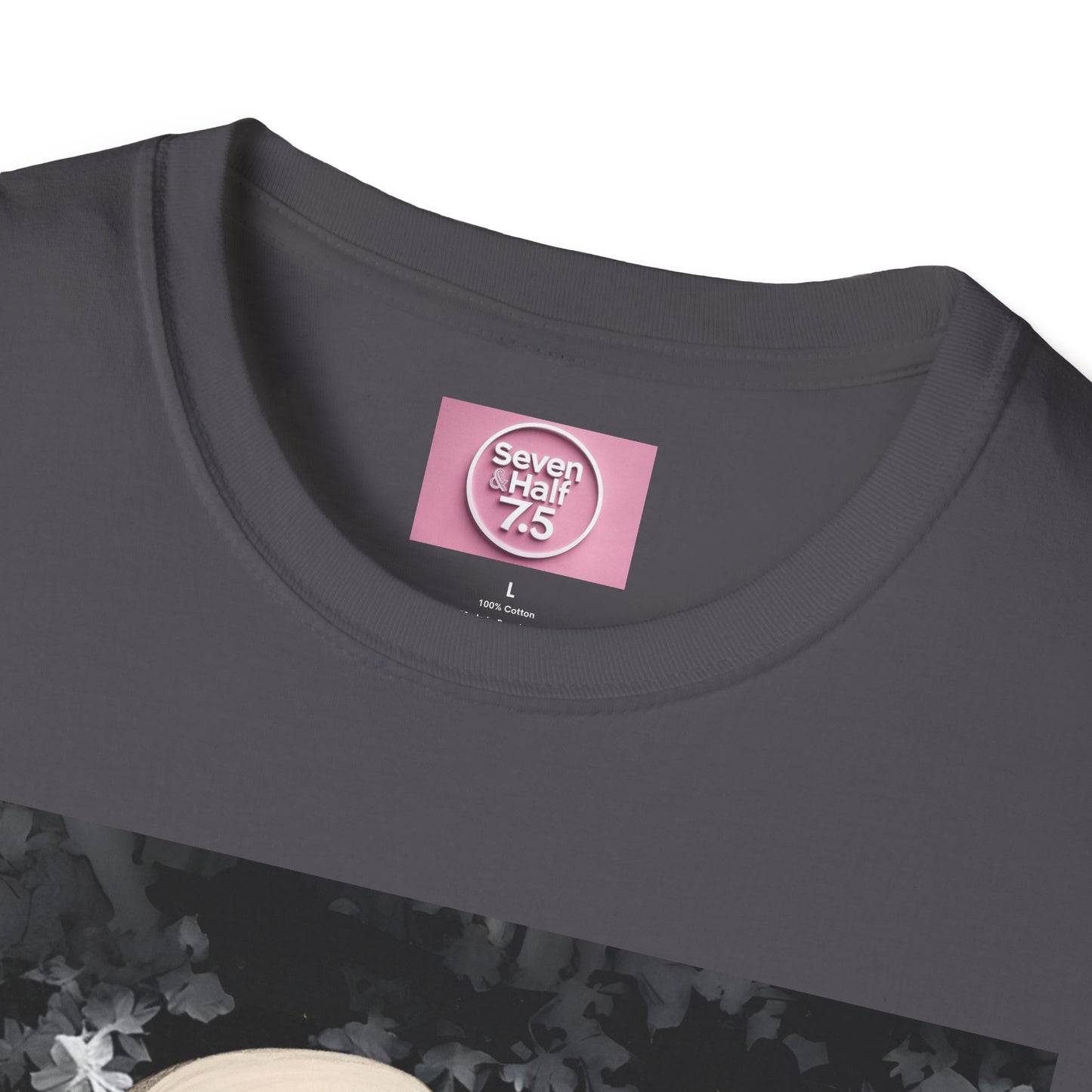 Elegant Charcoal art Softstyle T-Shirt - Perfect for Spring and Summer
