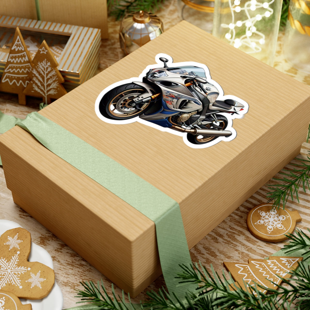 Motorcycle Kiss-Cut Stickers - Biker Gear for Enthusiasts