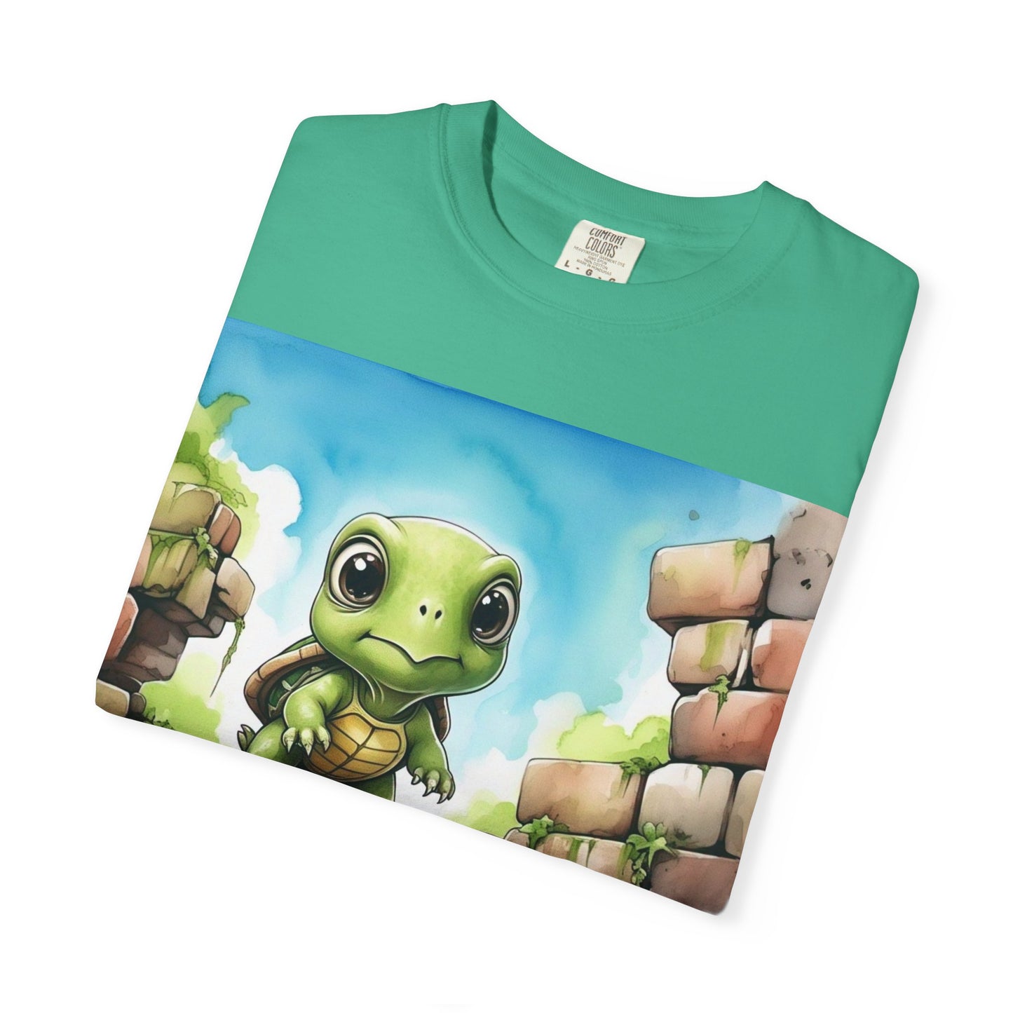 Adventurous Turtle Graphic Unisex T-Shirt