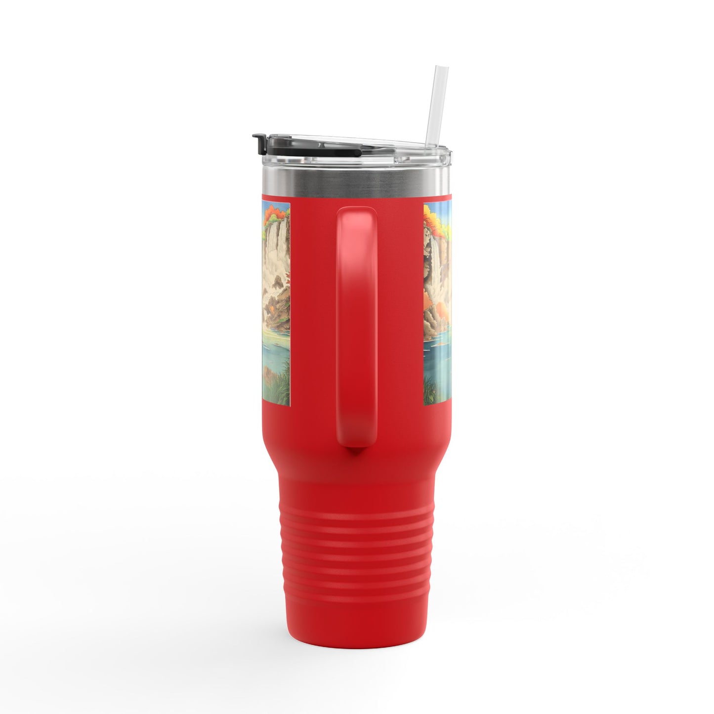 Scenic Insulated Travel Mug - 40oz Adventure Companion for Nature Lovers