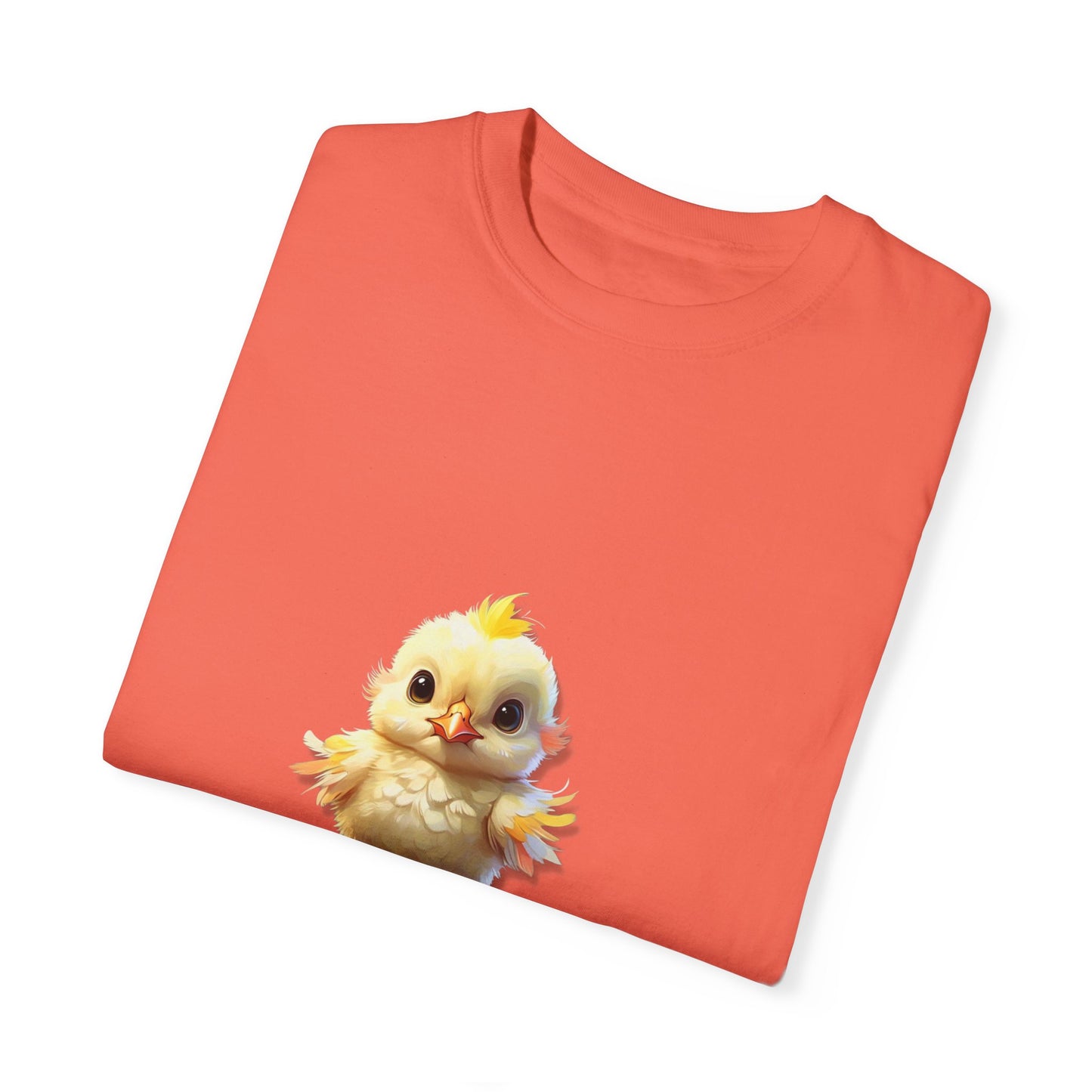Cute Chick Unisex Garment-Dyed T-Shirt - Perfect for Spring Celebrations