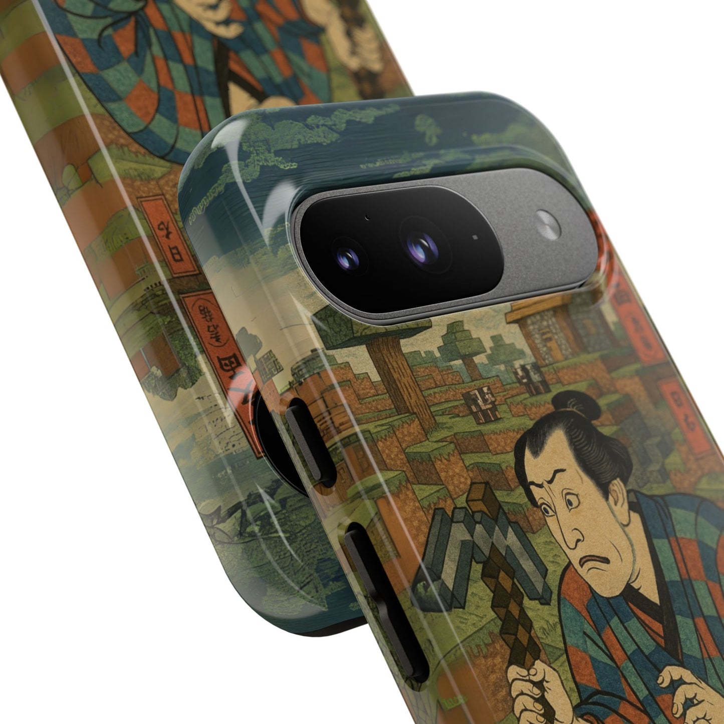 Tough Cases - Japanese Art Phone Case with Warrior Design