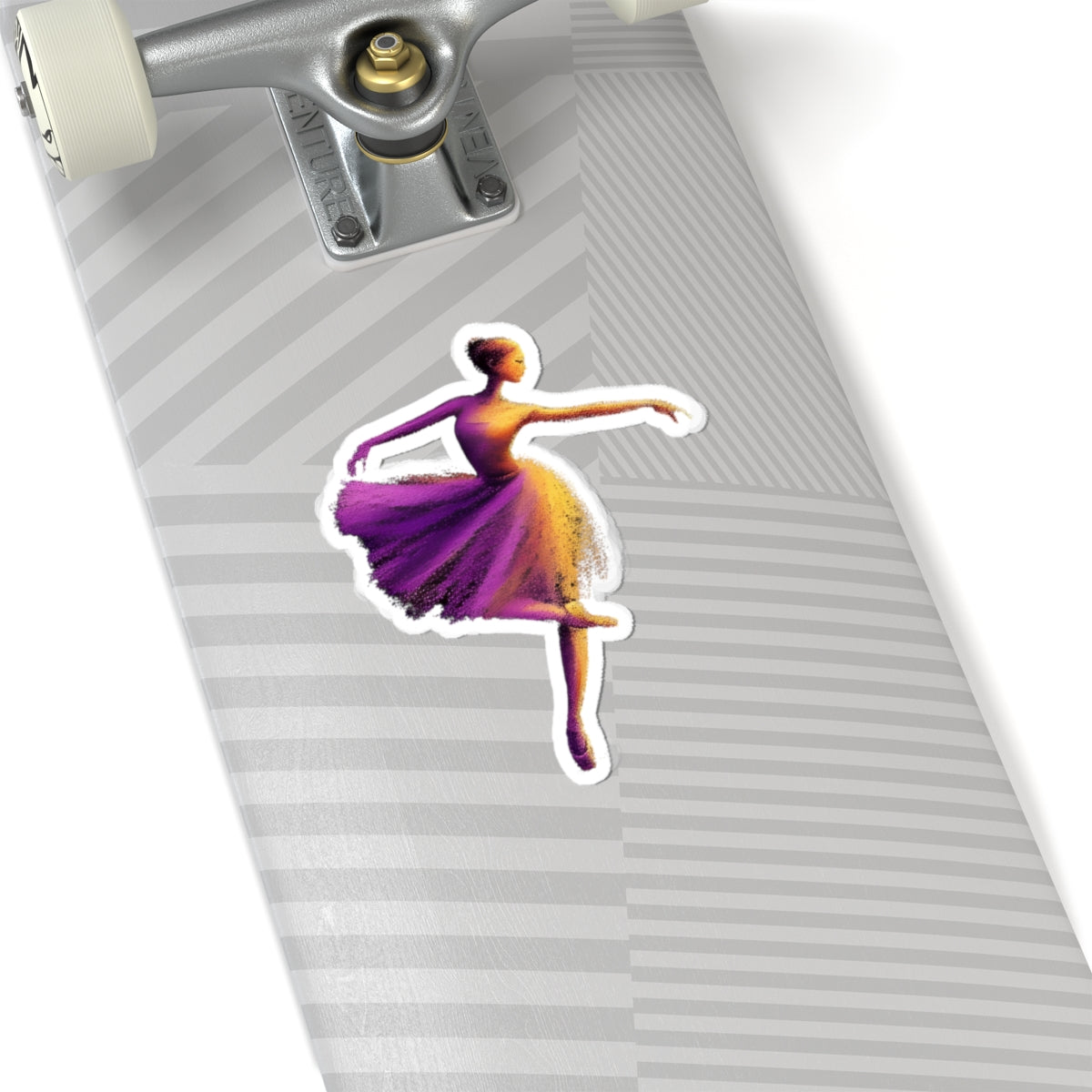 Elegant Ballerina Kiss-Cut Stickers - Perfect for Dance Lovers & Decor
