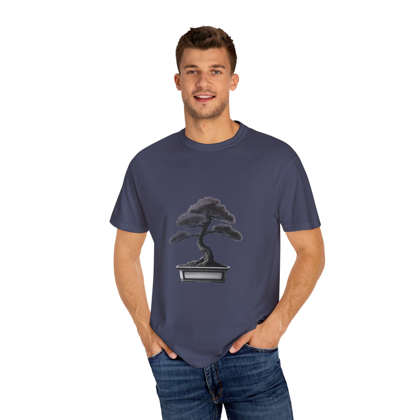Bonsai Tree Garment-Dyed Unisex T-Shirt