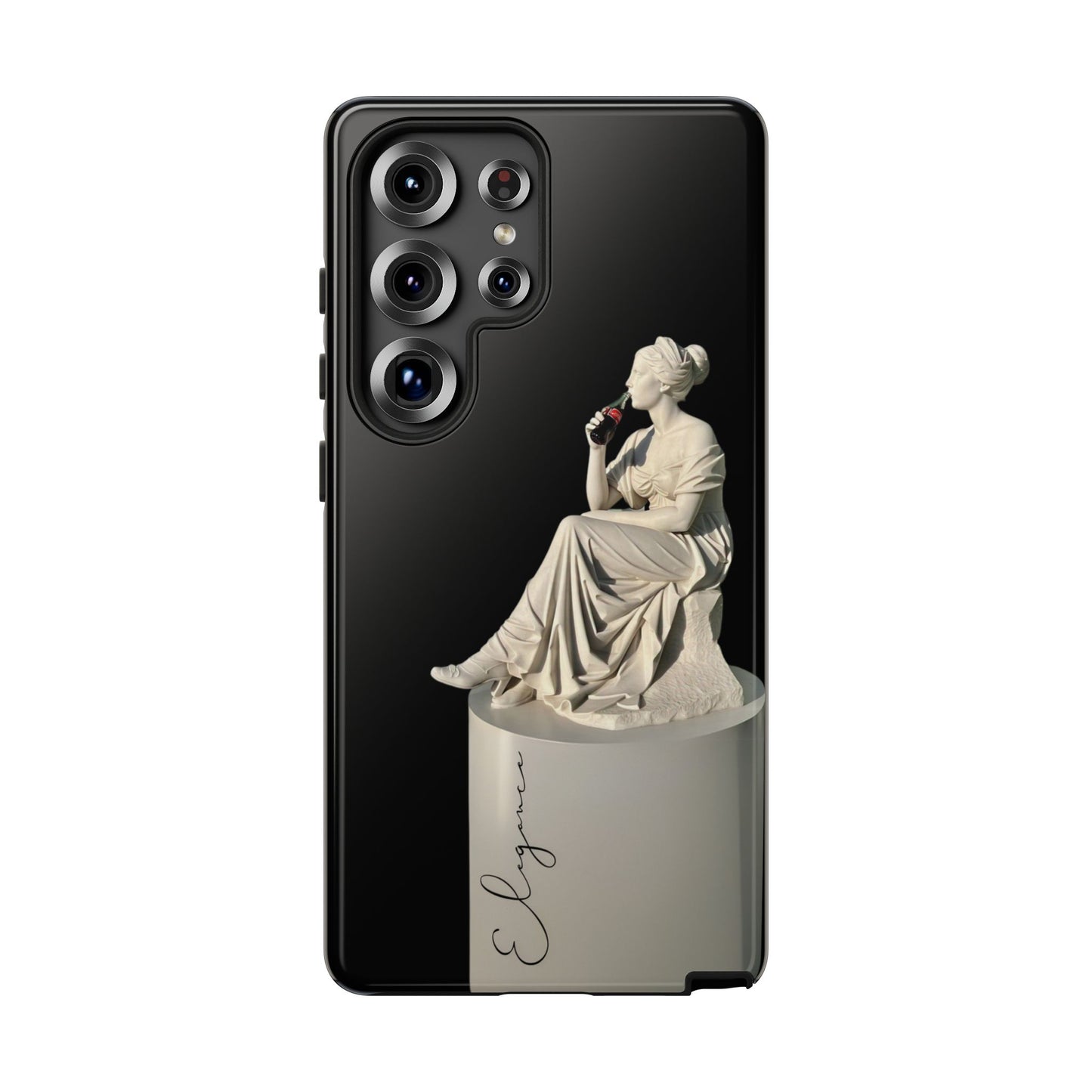 Elegant Phone Case - Stylish Tough Case with Sculpture Design