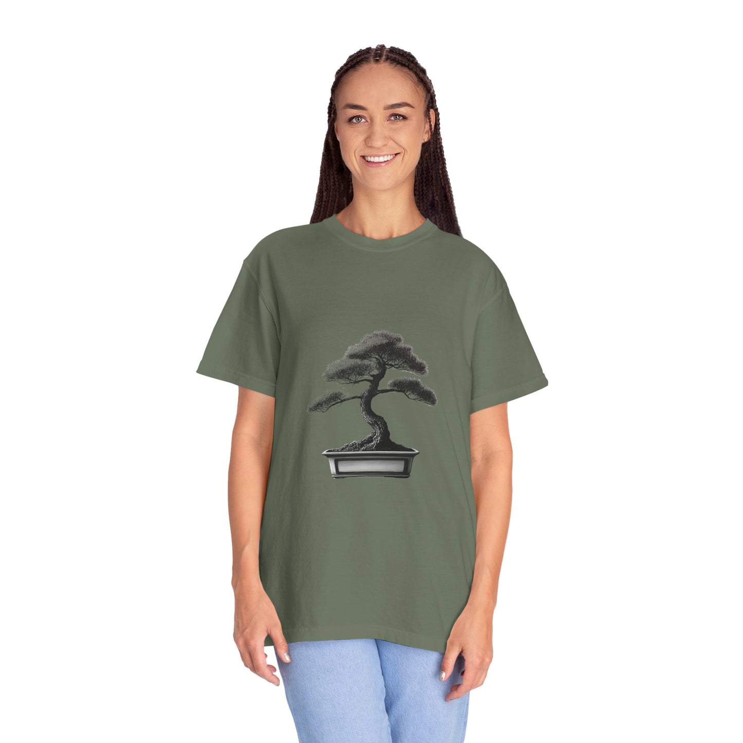 Bonsai Tree Garment-Dyed Unisex T-Shirt