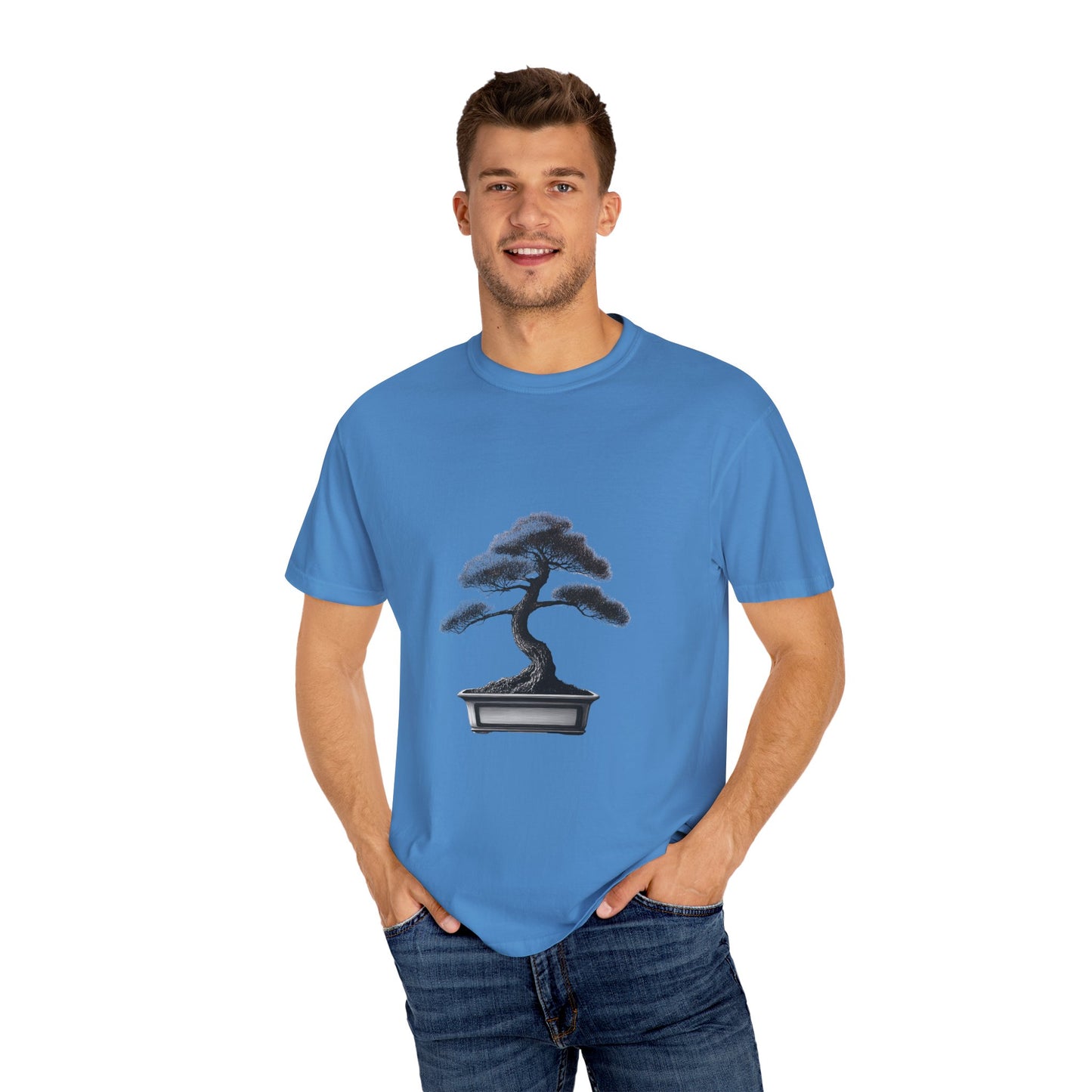 Bonsai Tree Garment-Dyed Unisex T-Shirt