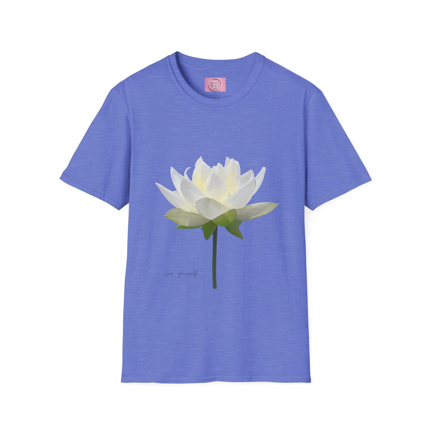 Love Yourself Lotus Flower T-Shirt - Unisex Softstyle Tee