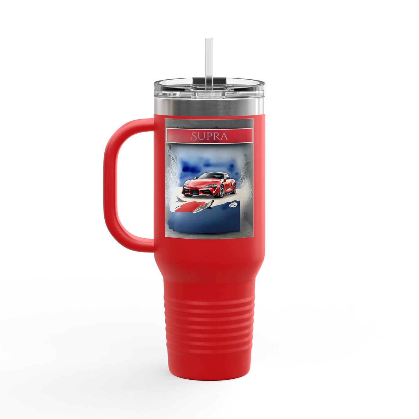 Car Insulated Travel Mug - 40oz - Perfect for Car Enthusiasts and Adventurers