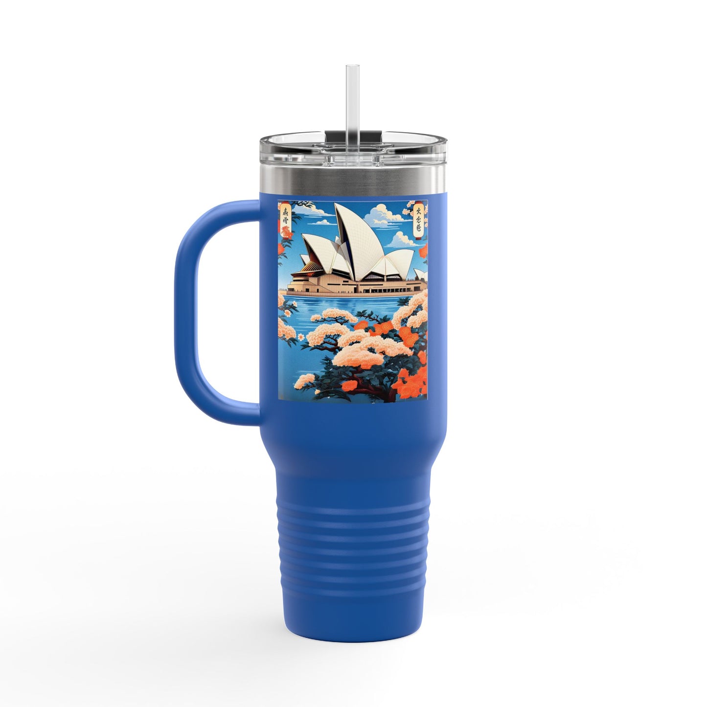Stylish 40oz Insulated Travel Mug – Perfect for Adventure Seekers & Coffee Lovers!