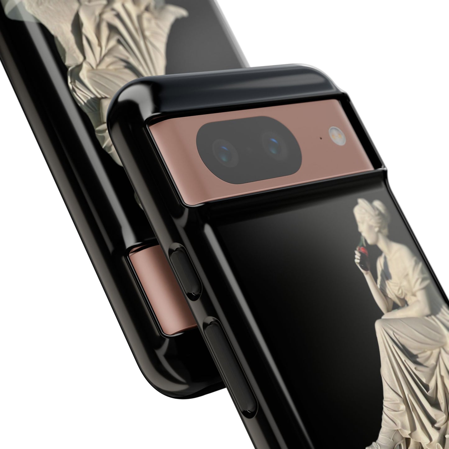 Elegant Phone Case - Stylish Tough Case with Sculpture Design