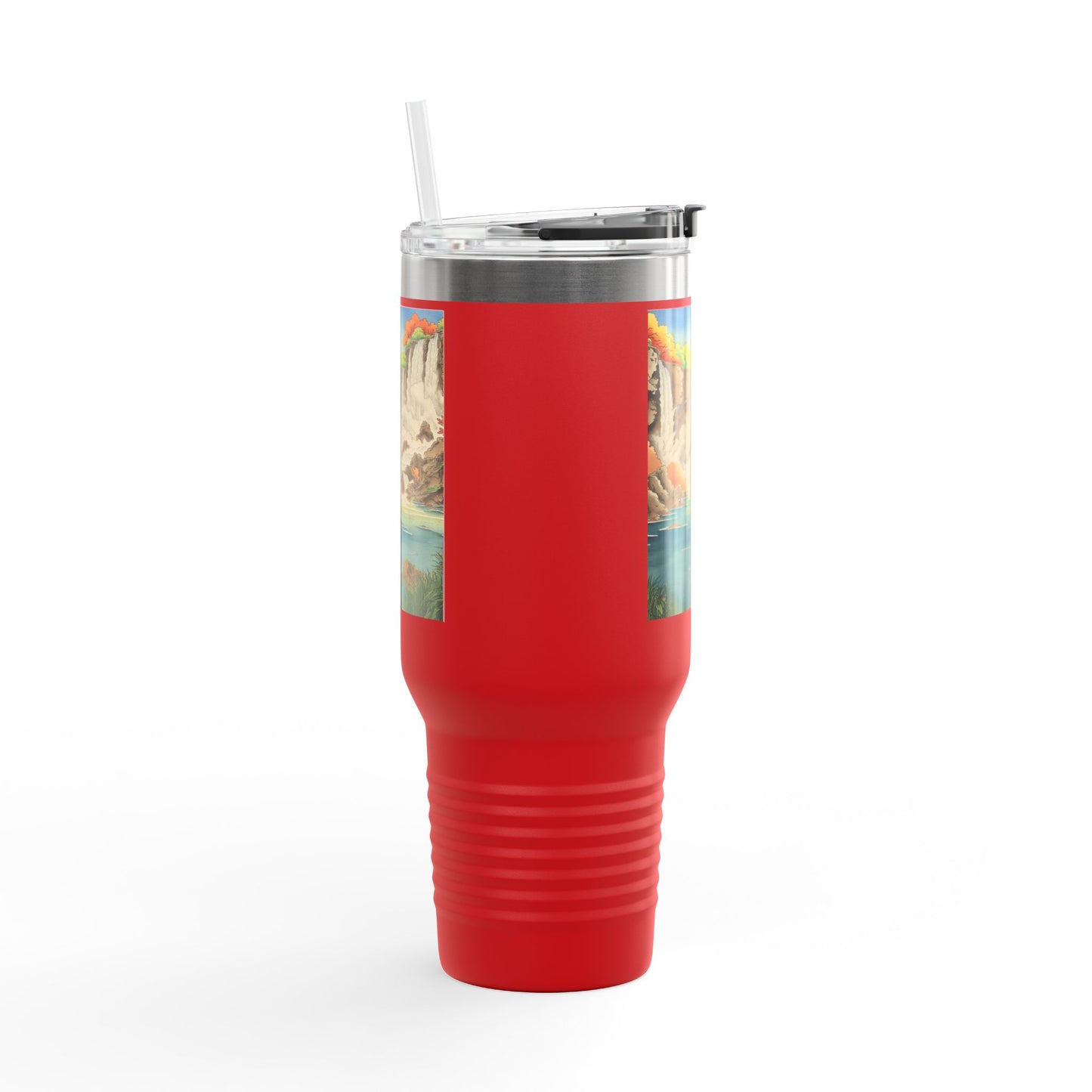 Scenic Insulated Travel Mug - 40oz Adventure Companion for Nature Lovers