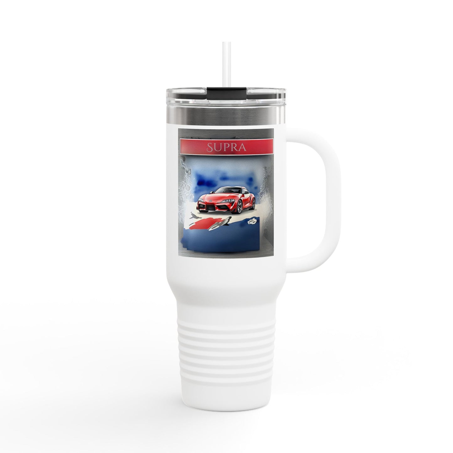 Car Insulated Travel Mug - 40oz - Perfect for Car Enthusiasts and Adventurers