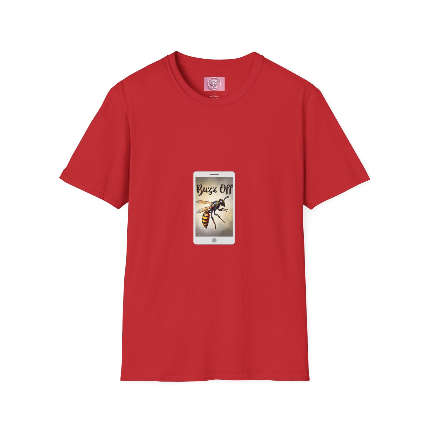 Buzz Off Bee Graphic Unisex T-Shirt - Fun, Casual Wear for Nature Lovers