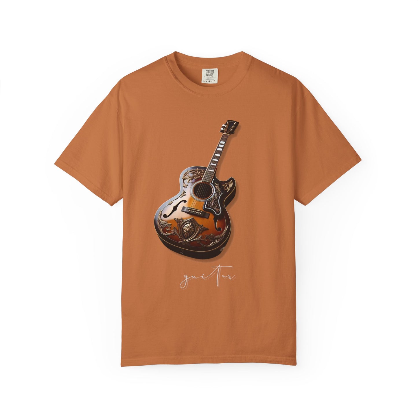 Vintage Guitar Graphic Unisex T-Shirt - Perfect for Music Lovers