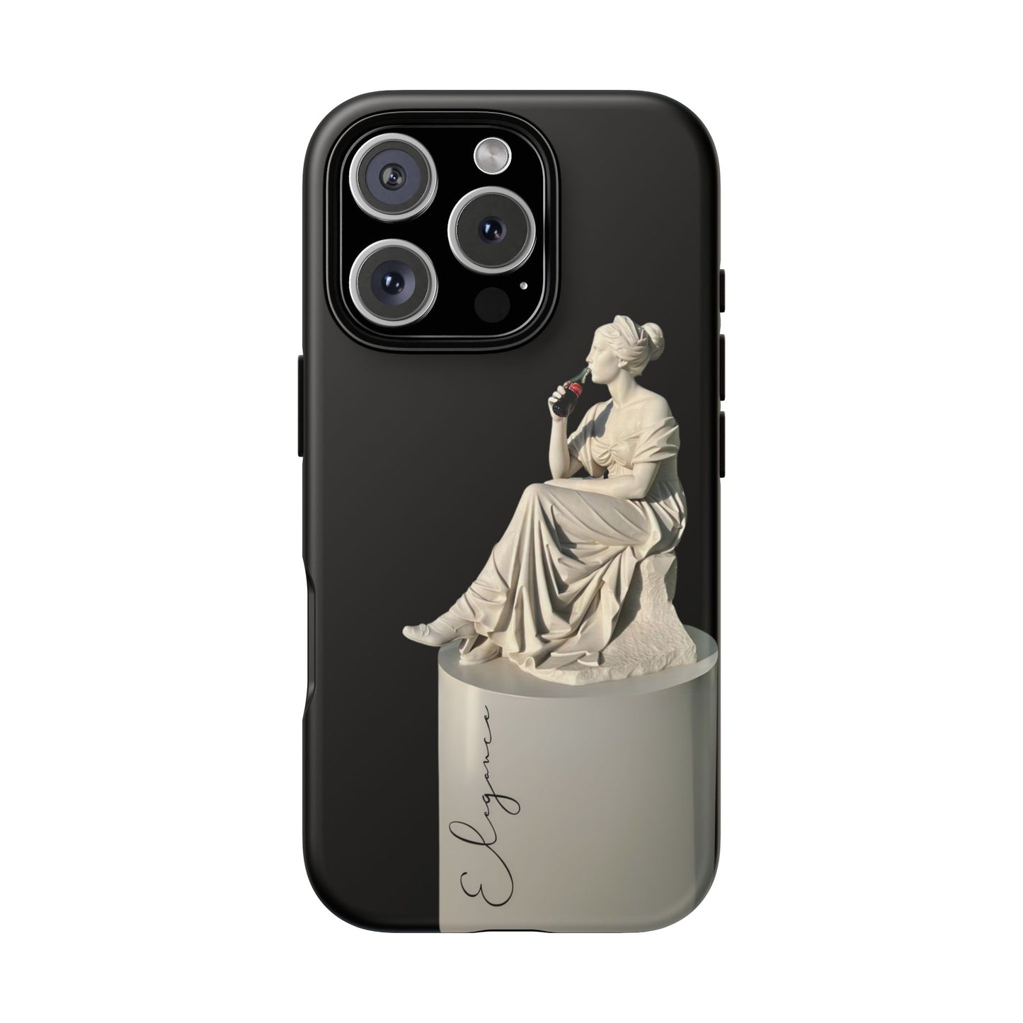 Elegant Phone Case - Stylish Tough Case with Sculpture Design