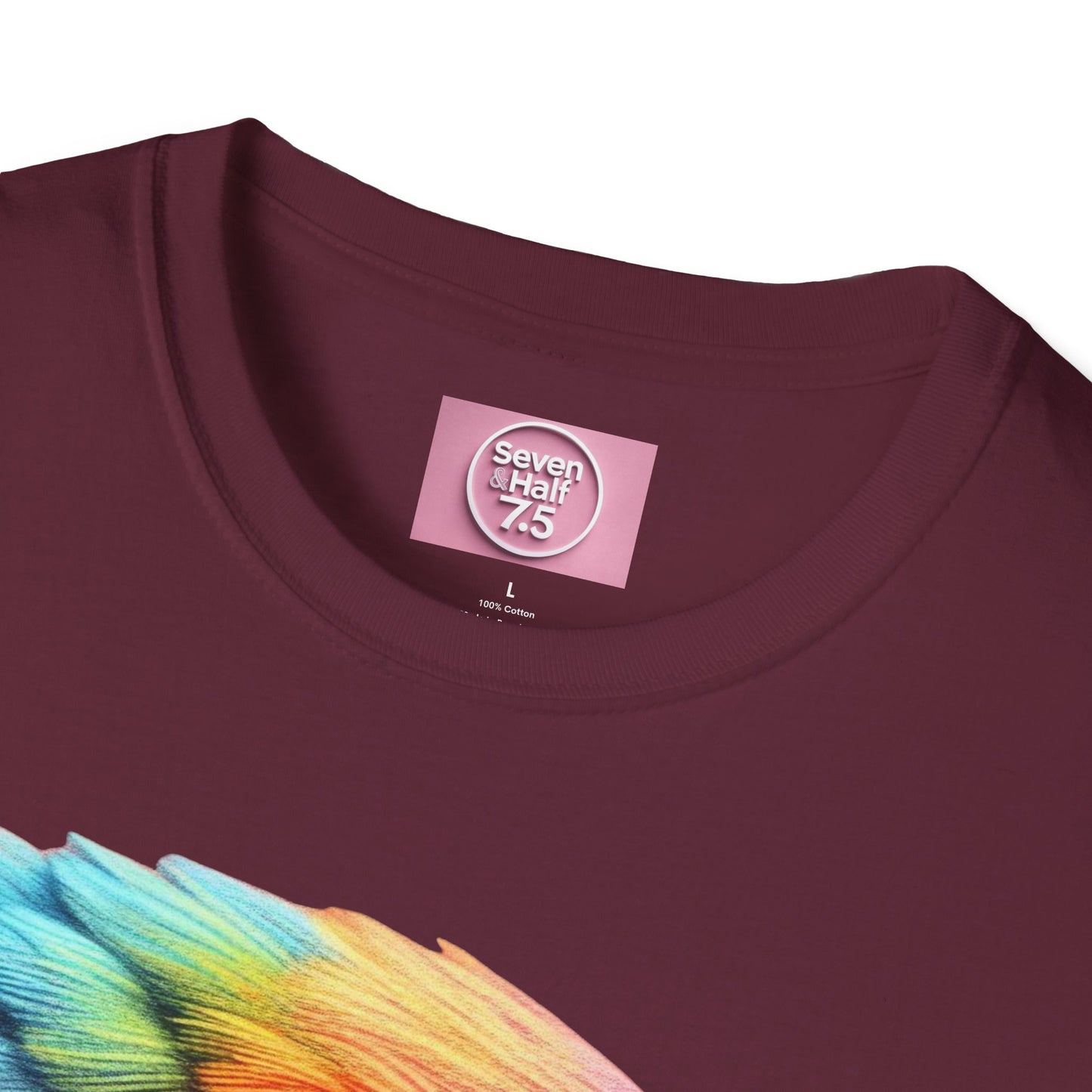 Vibrant Parrot Teamwork T-Shirt for Nature Lovers