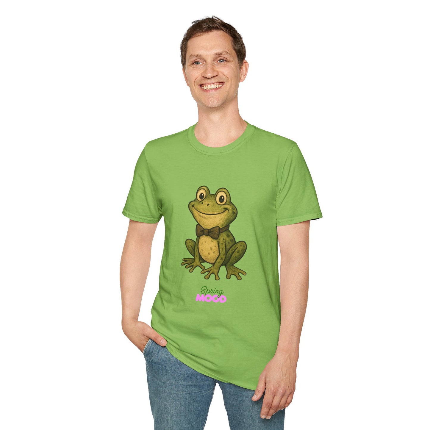 Spring Frog Unisex Softstyle T-Shirt - Fun & Casual Wear