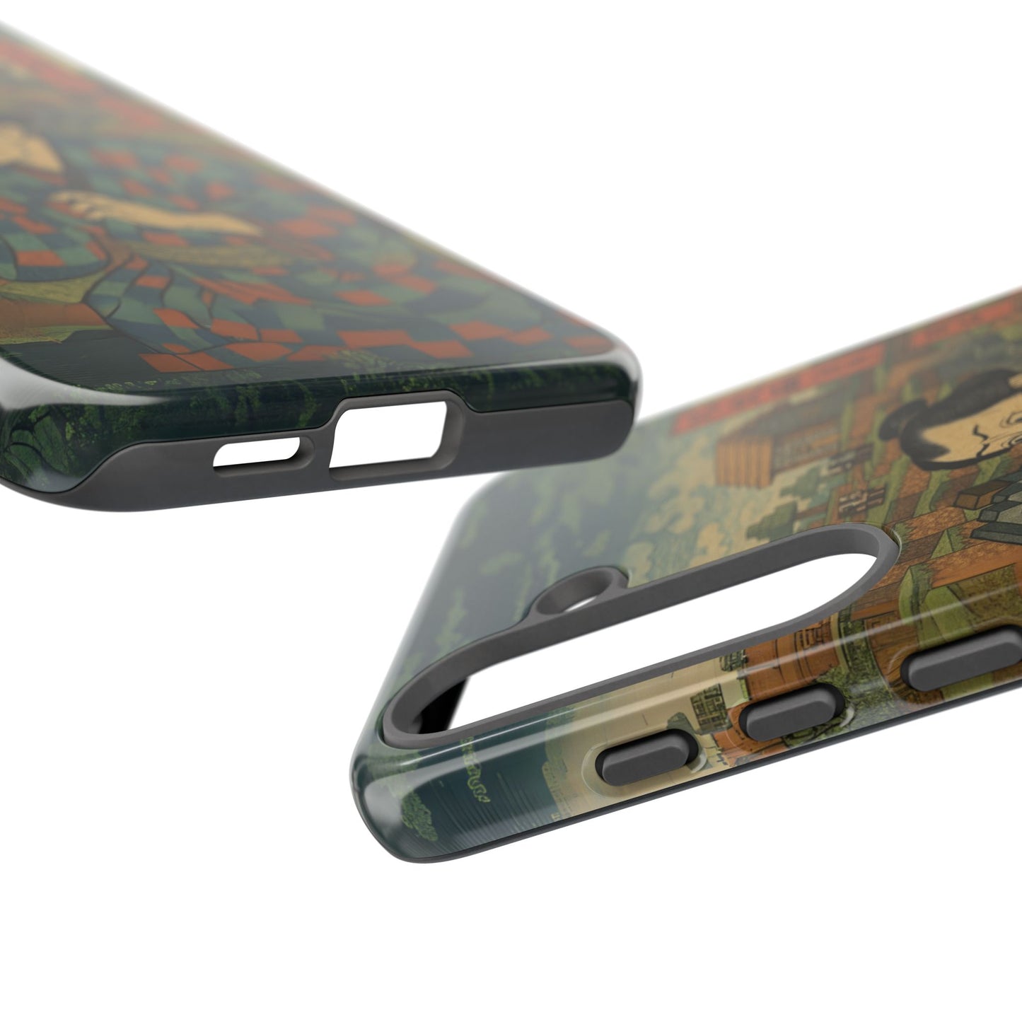 Tough Cases - Japanese Art Phone Case with Warrior Design