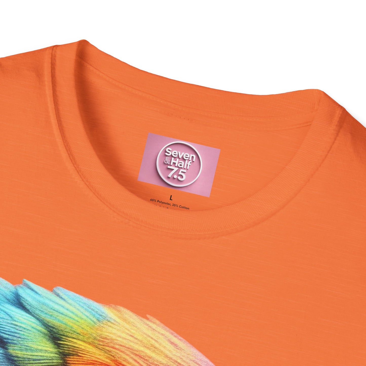 Vibrant Parrot Teamwork T-Shirt for Nature Lovers