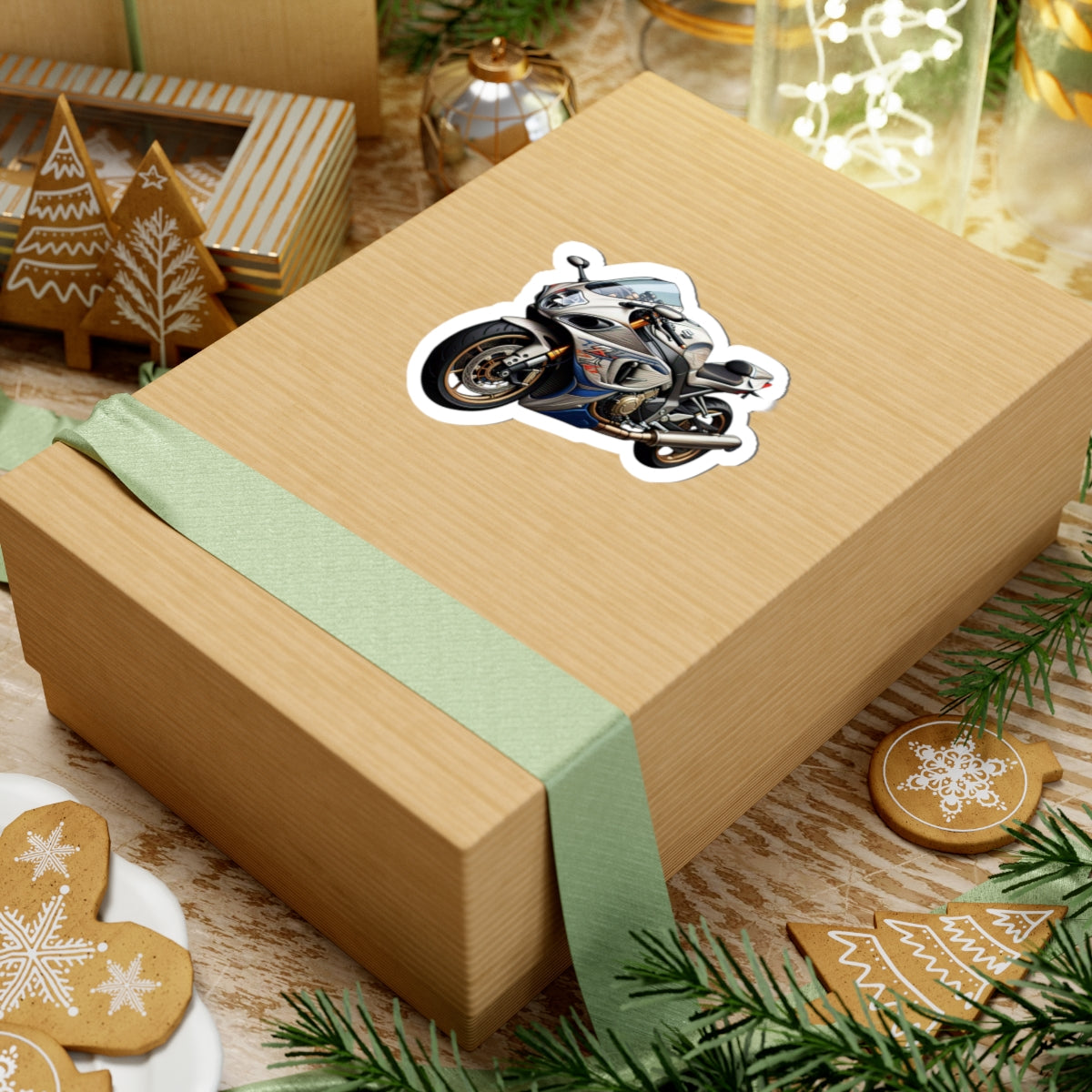 Motorcycle Kiss-Cut Stickers - Biker Gear for Enthusiasts