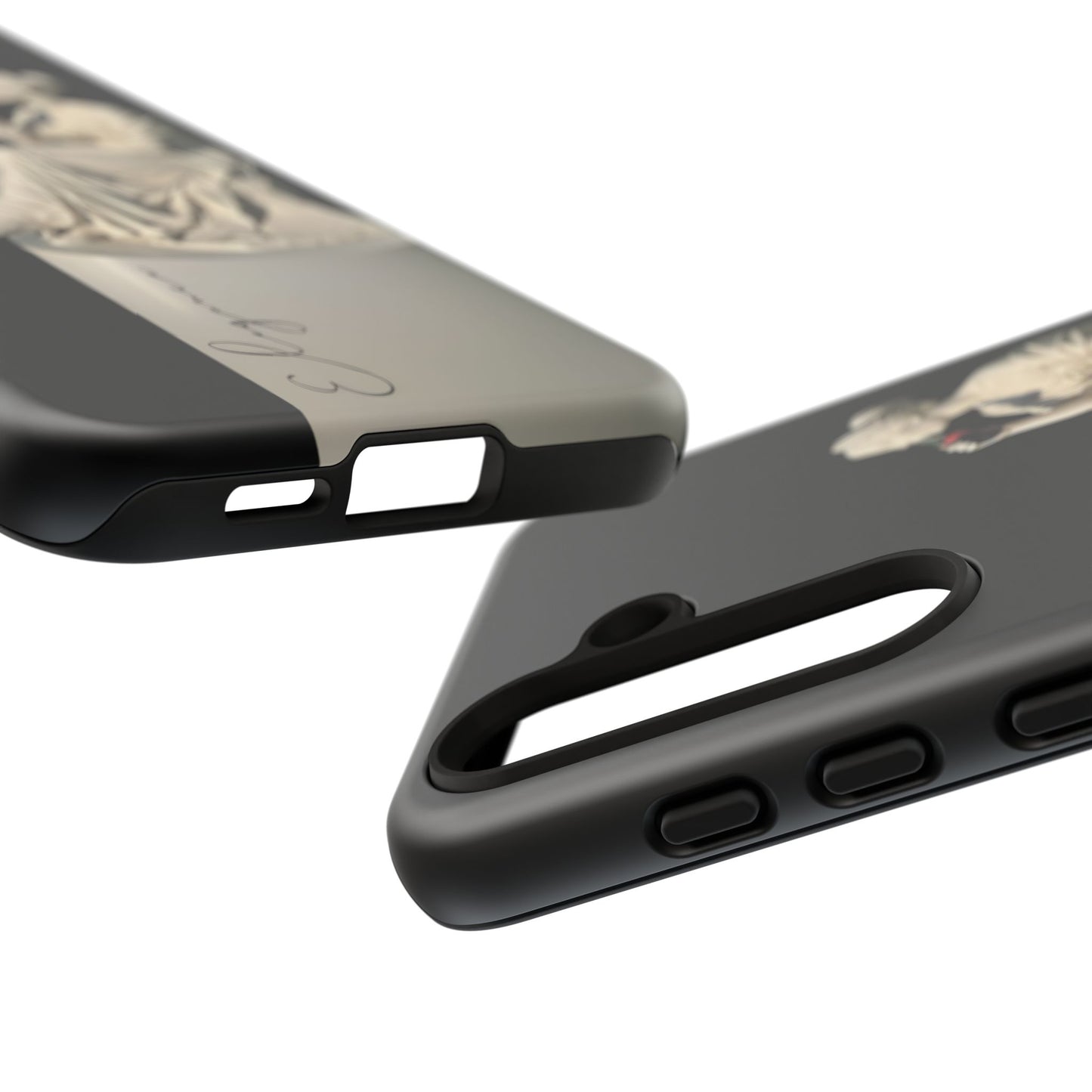 Elegant Phone Case - Stylish Tough Case with Sculpture Design