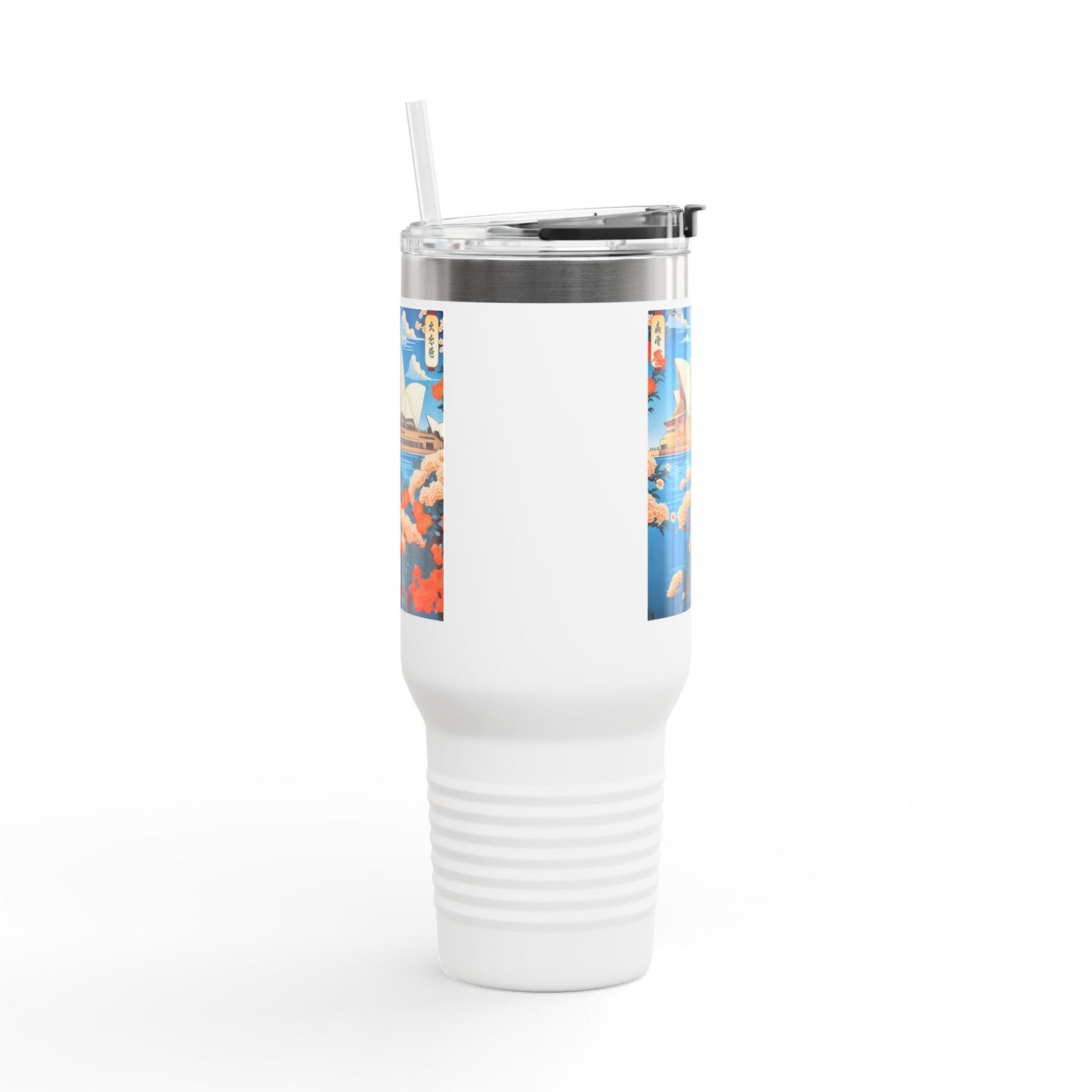 Stylish 40oz Insulated Travel Mug – Perfect for Adventure Seekers & Coffee Lovers!