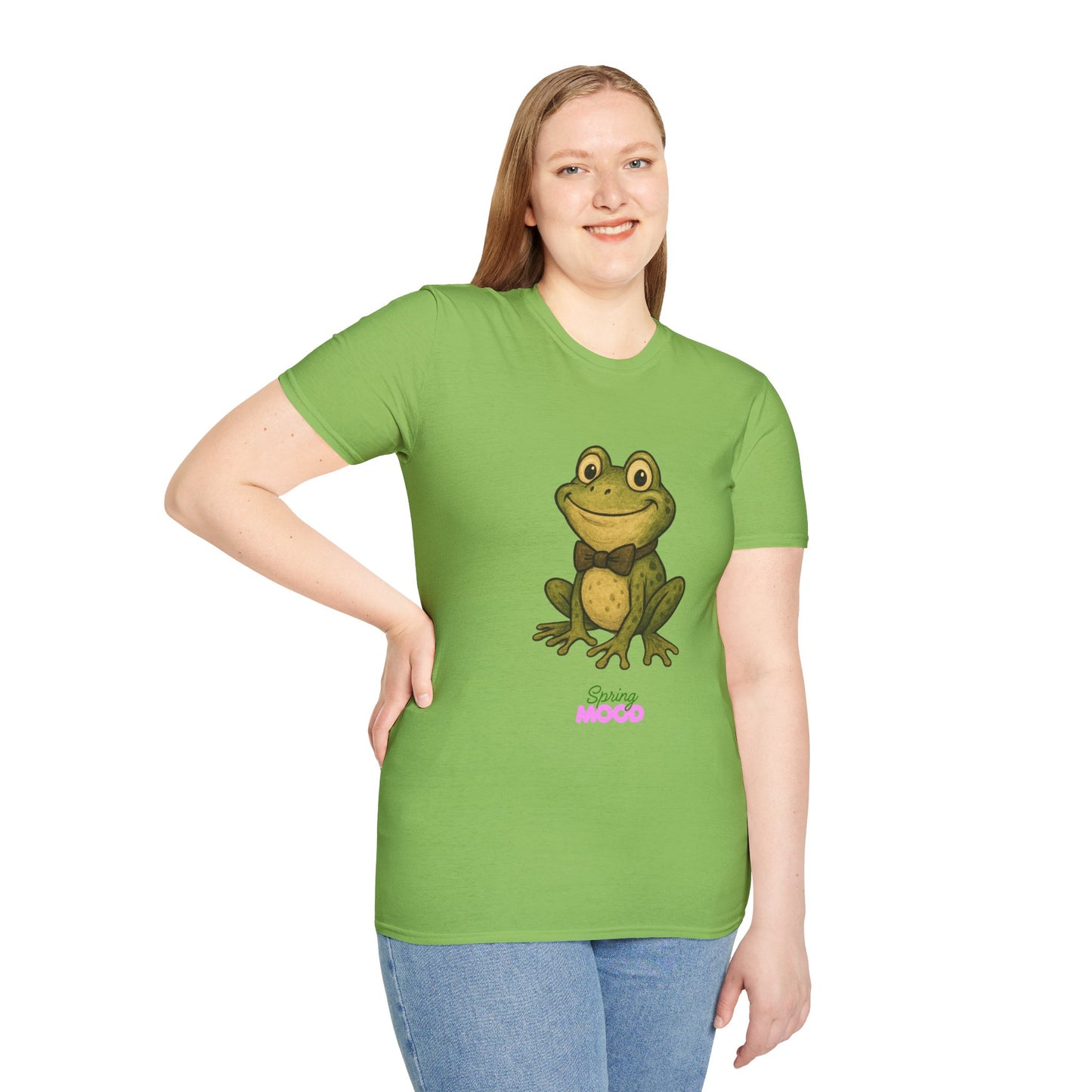 Spring Frog Unisex Softstyle T-Shirt - Fun & Casual Wear