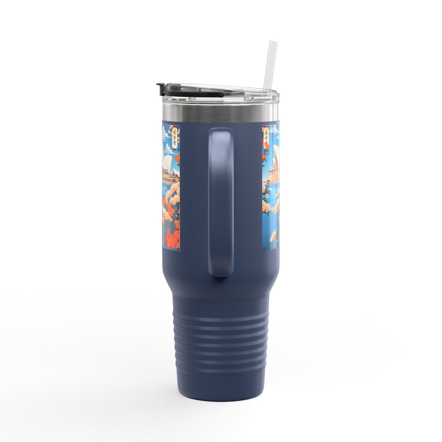 Stylish 40oz Insulated Travel Mug – Perfect for Adventure Seekers & Coffee Lovers!