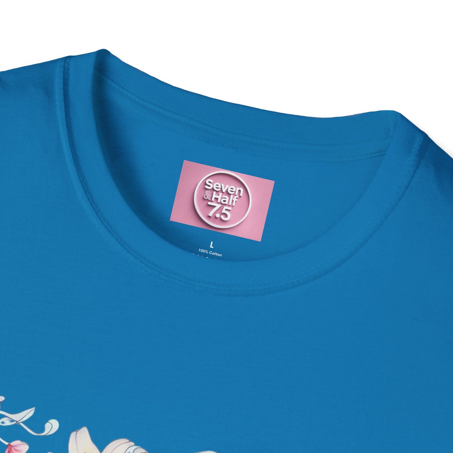 Floral Blossom Unisex T-Shirt - Softstyle Cotton Tee for Nature Lovers