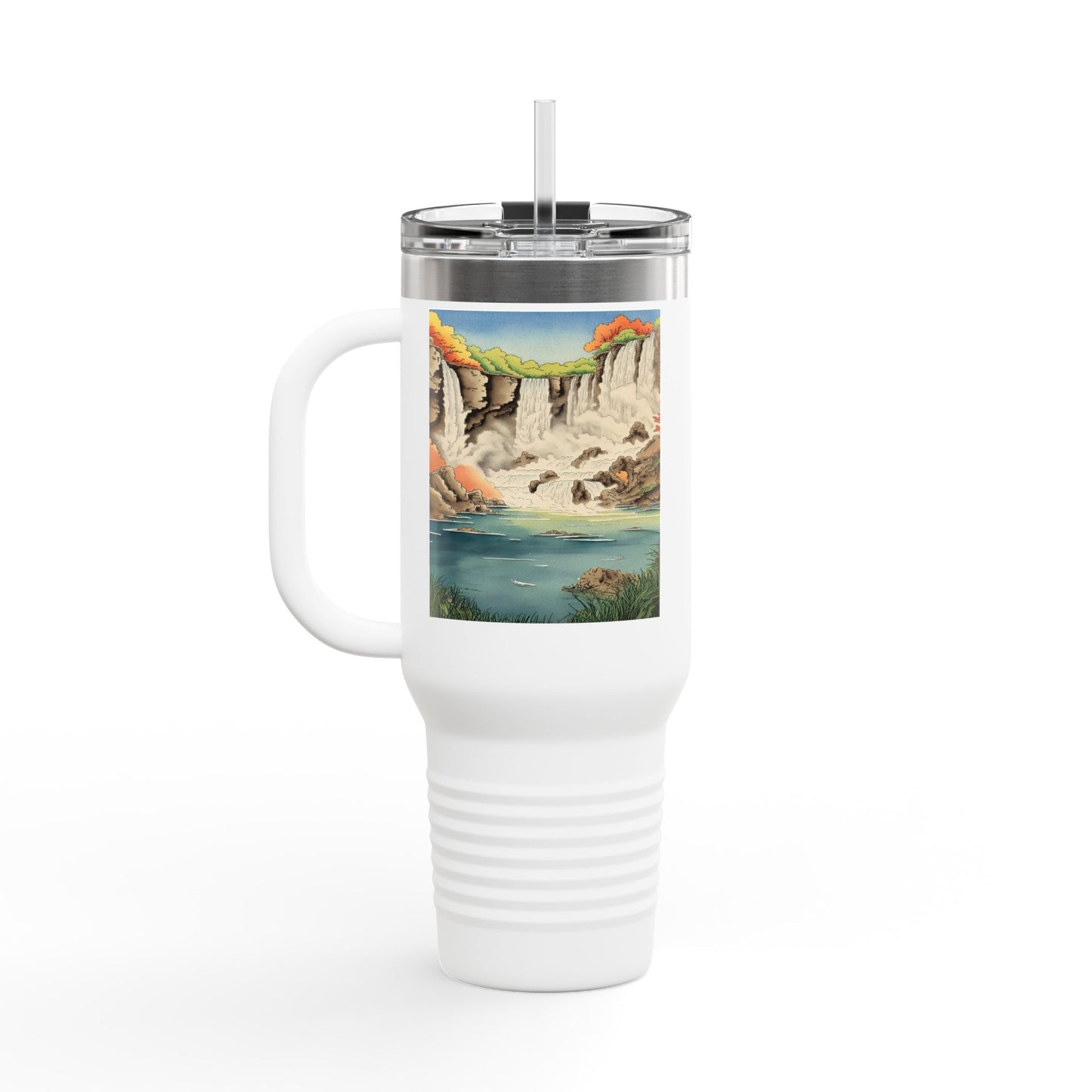 Scenic Insulated Travel Mug - 40oz Adventure Companion for Nature Lovers