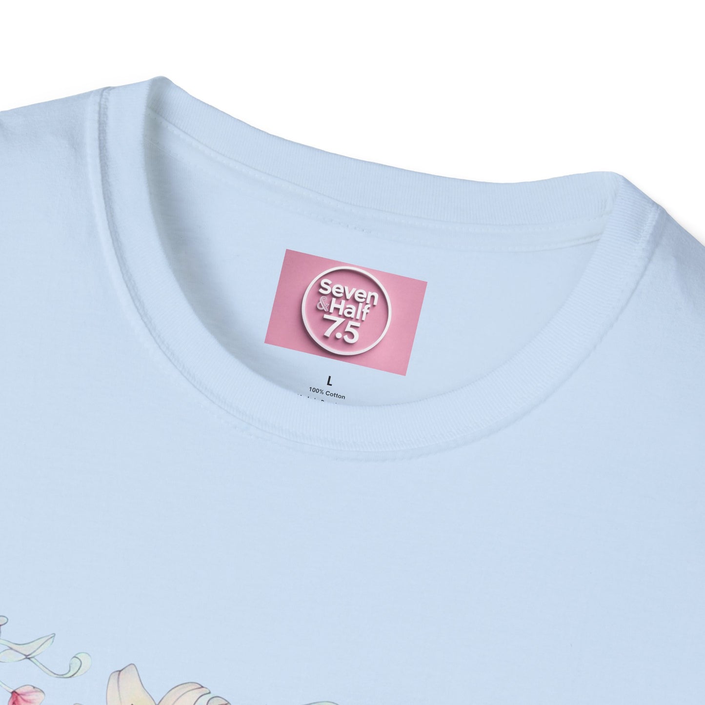 Floral Blossom Unisex T-Shirt - Softstyle Cotton Tee for Nature Lovers