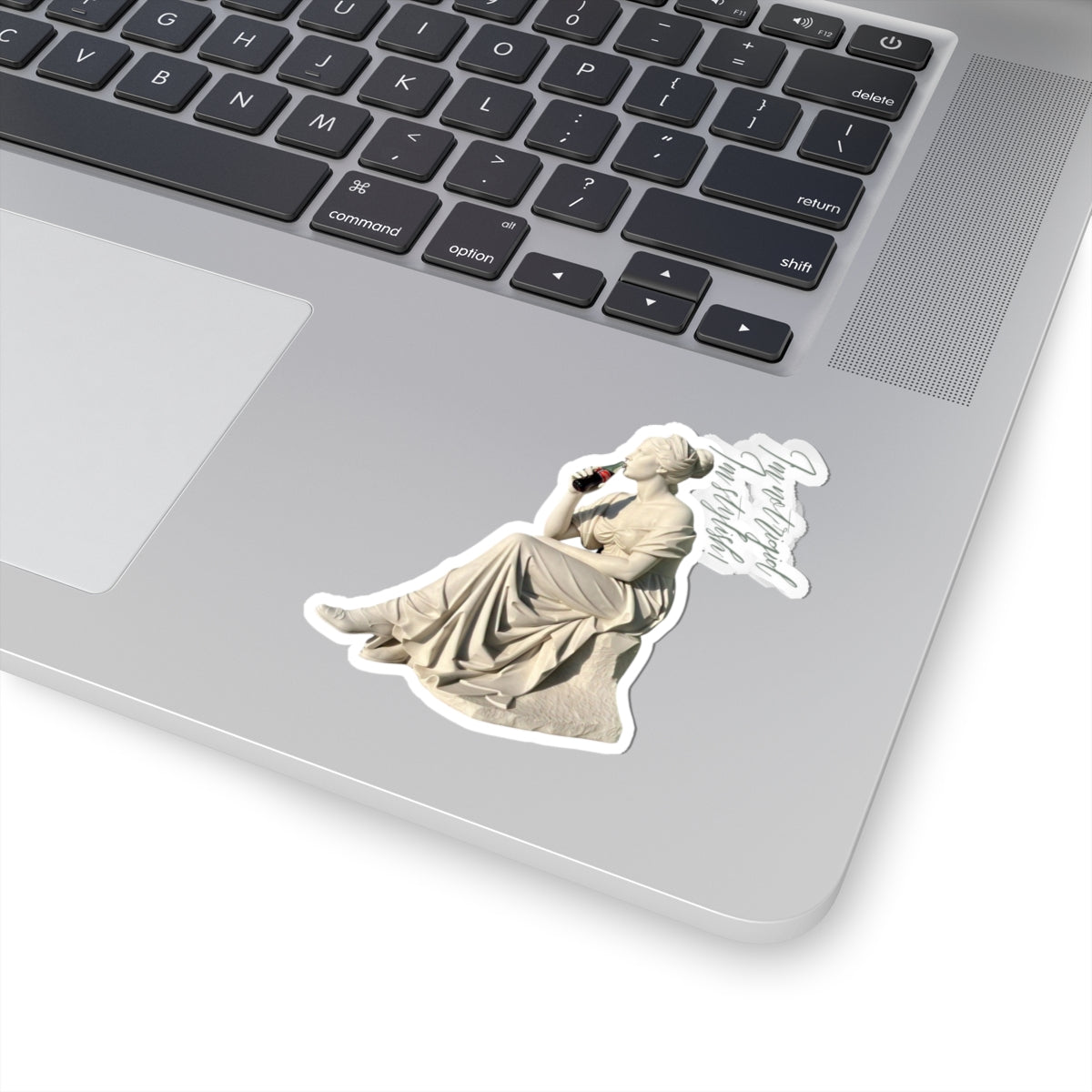 Elegant Soda Break Kiss-Cut Stickers - Classic Art Design for Unique Personalization