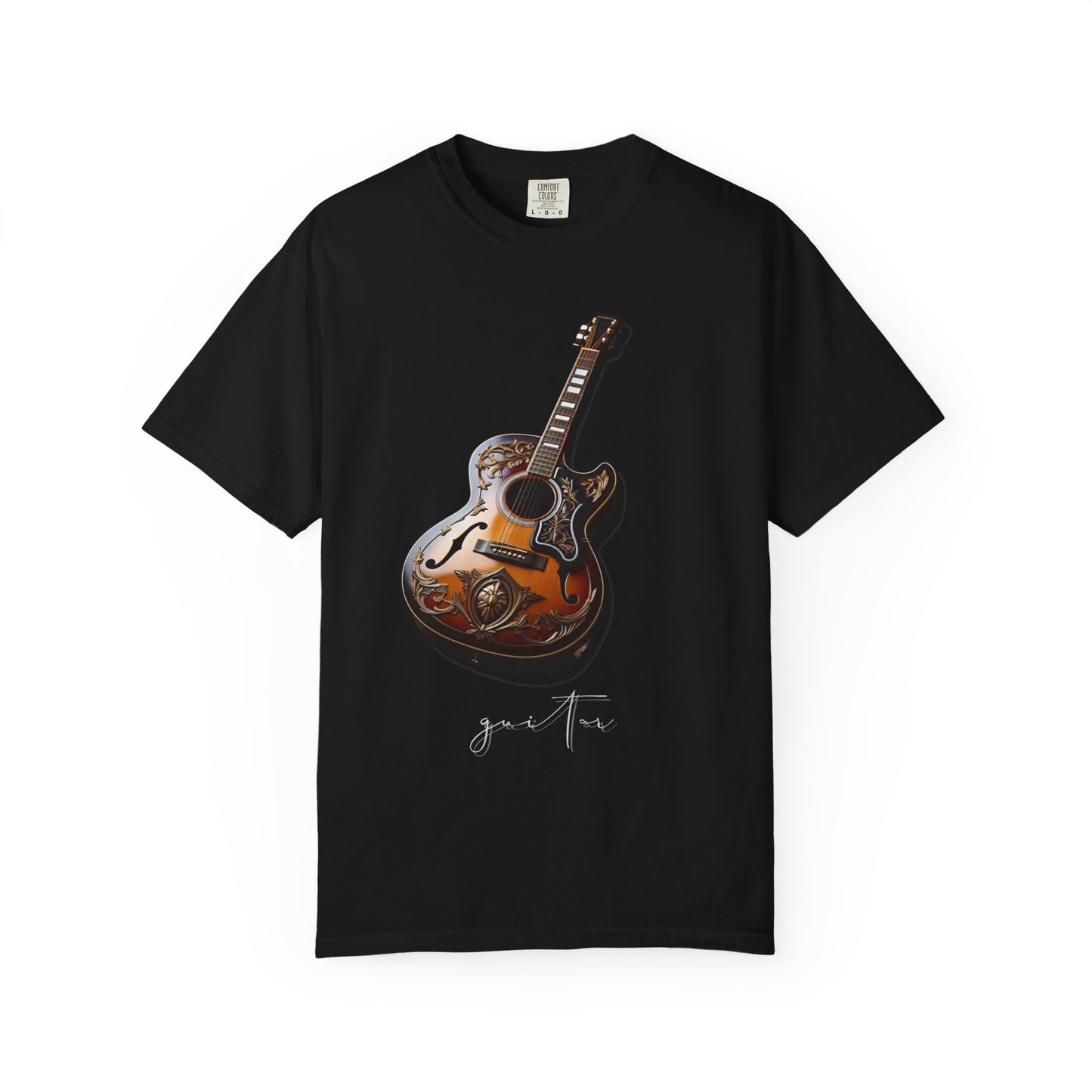 Vintage Guitar Graphic Unisex T-Shirt - Perfect for Music Lovers