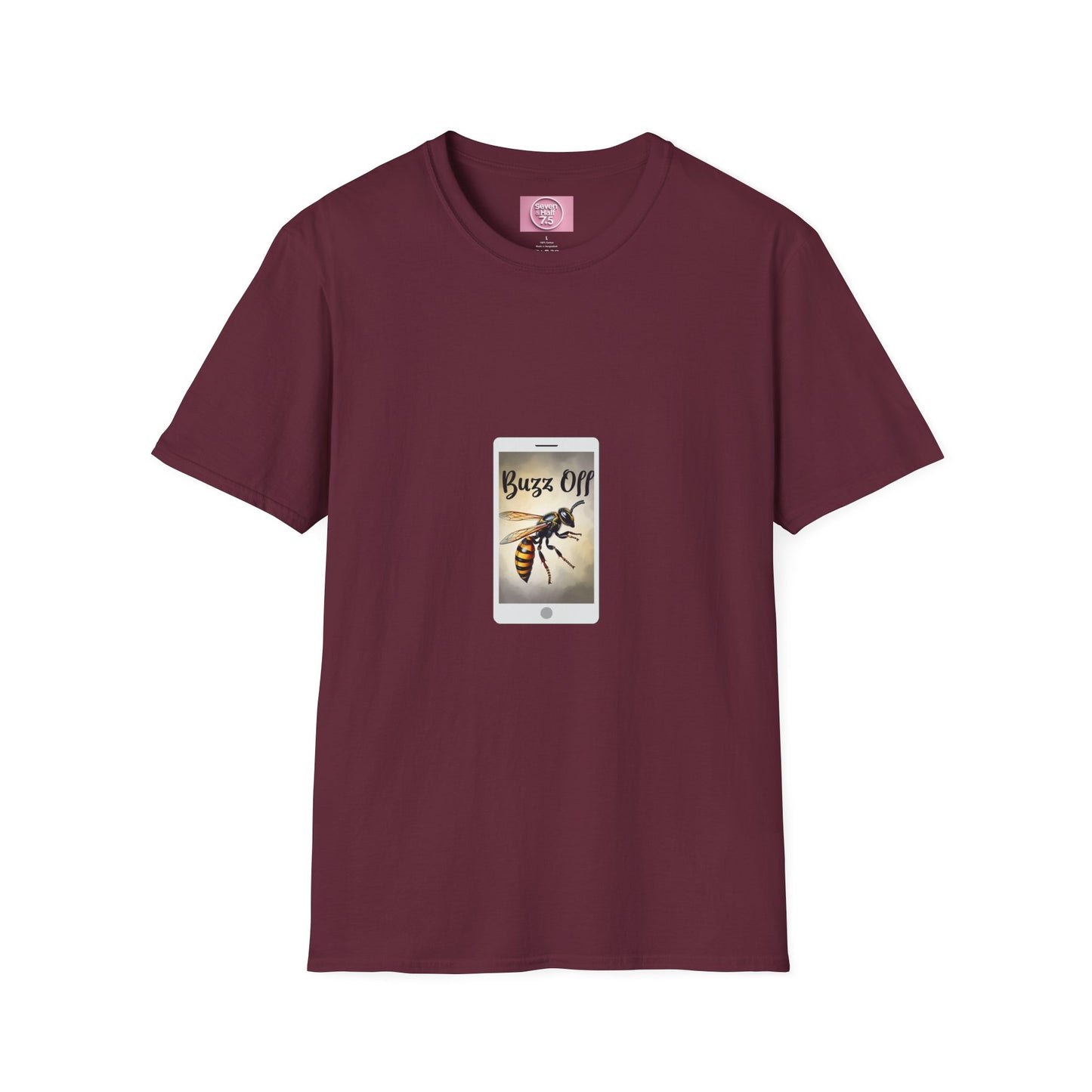 Buzz Off Bee Graphic Unisex T-Shirt - Fun, Casual Wear for Nature Lovers