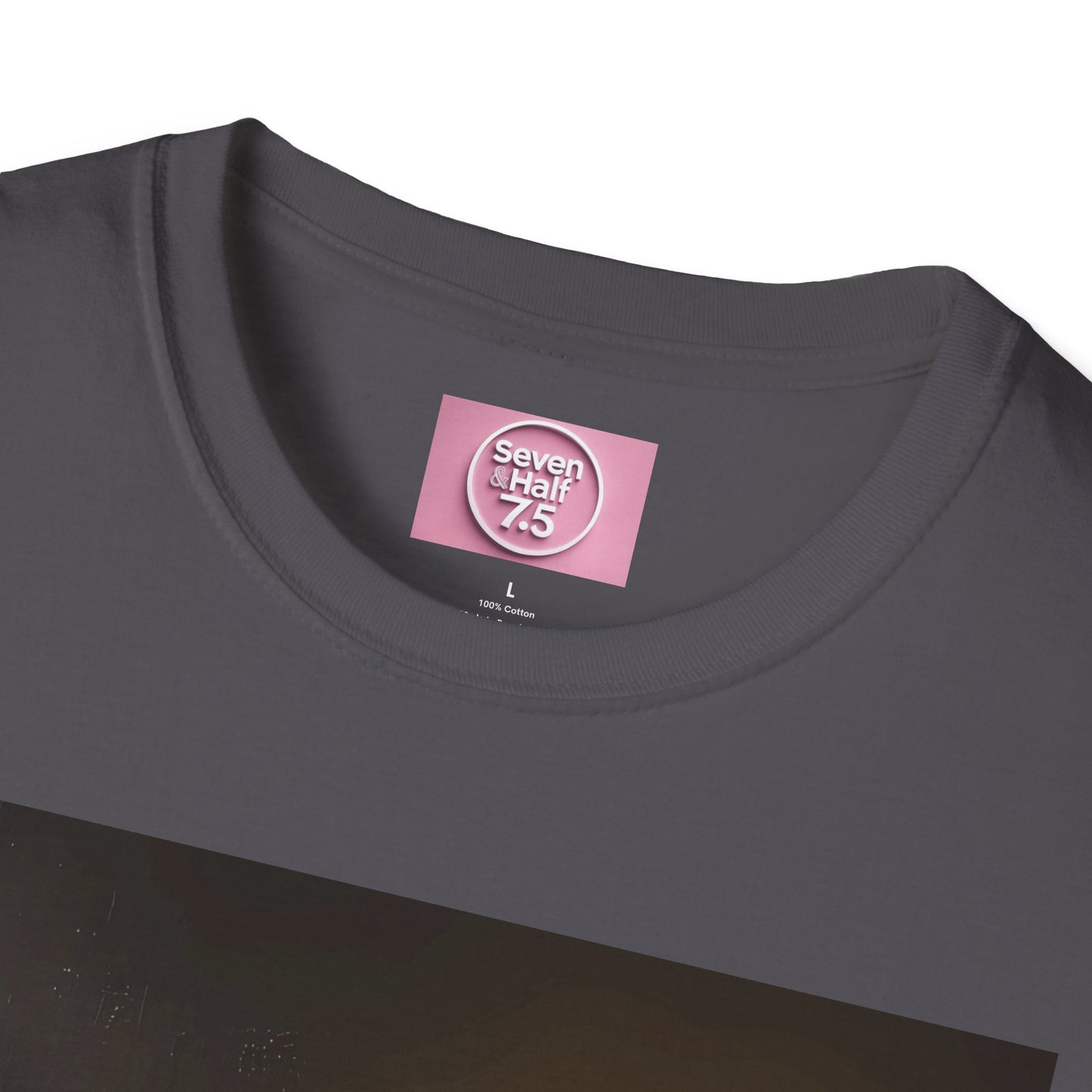 Artistic Guitarist Softstyle T-Shirt - Elegant Vintage Design