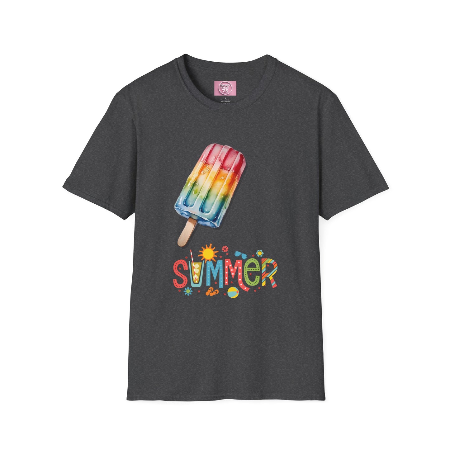 Summer Popsicle Soft style T-Shirt - Fun & Colorful Summer Vibes