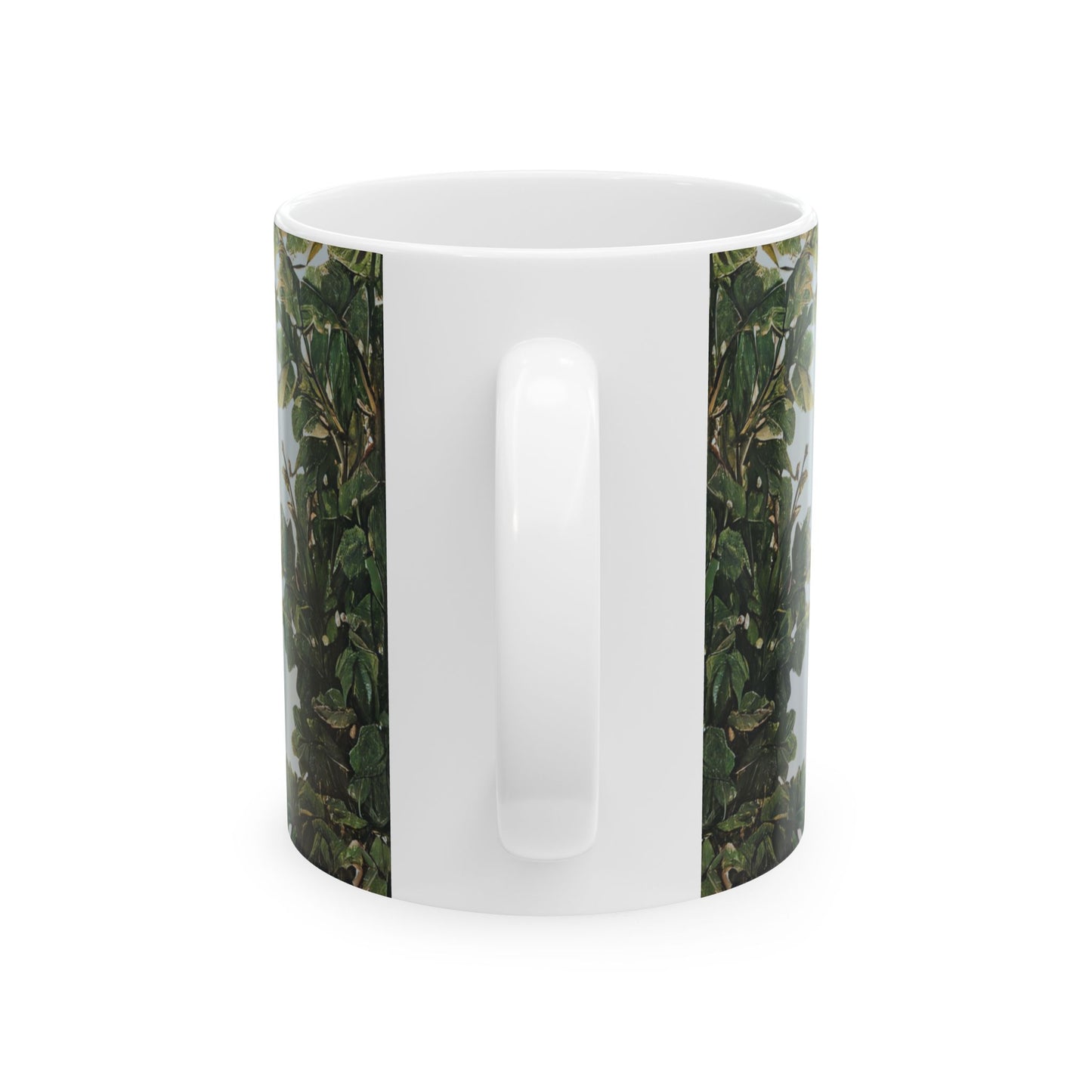 Funny Cartoon Ceramic Mug – Whimsical 11oz & 15oz Cups for Food Lovers