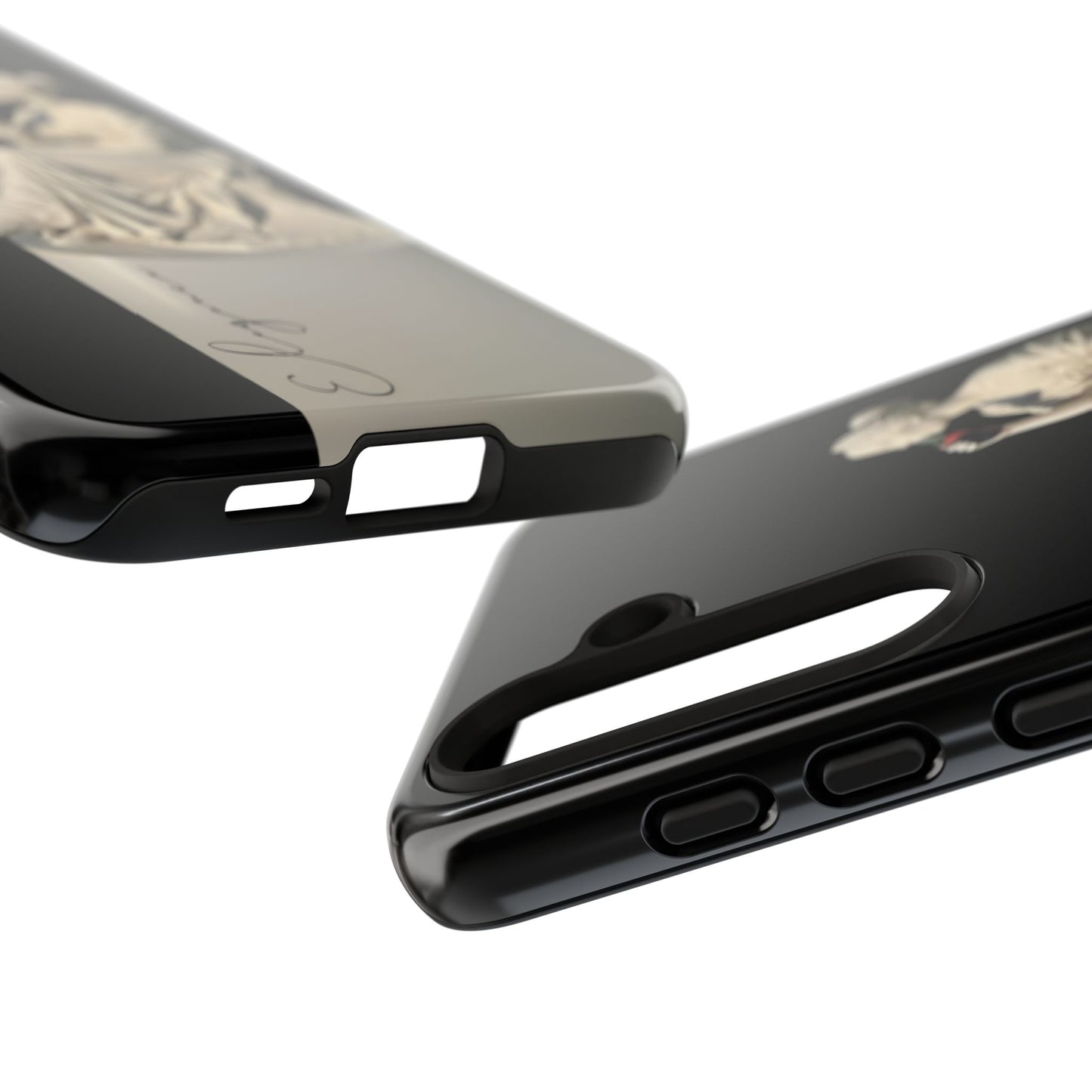 Elegant Phone Case - Stylish Tough Case with Sculpture Design