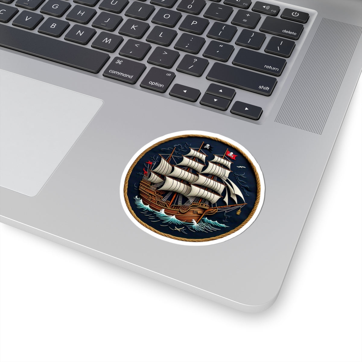 Nautical Pirate Ship Kiss-Cut Stickers | Adventure Decor