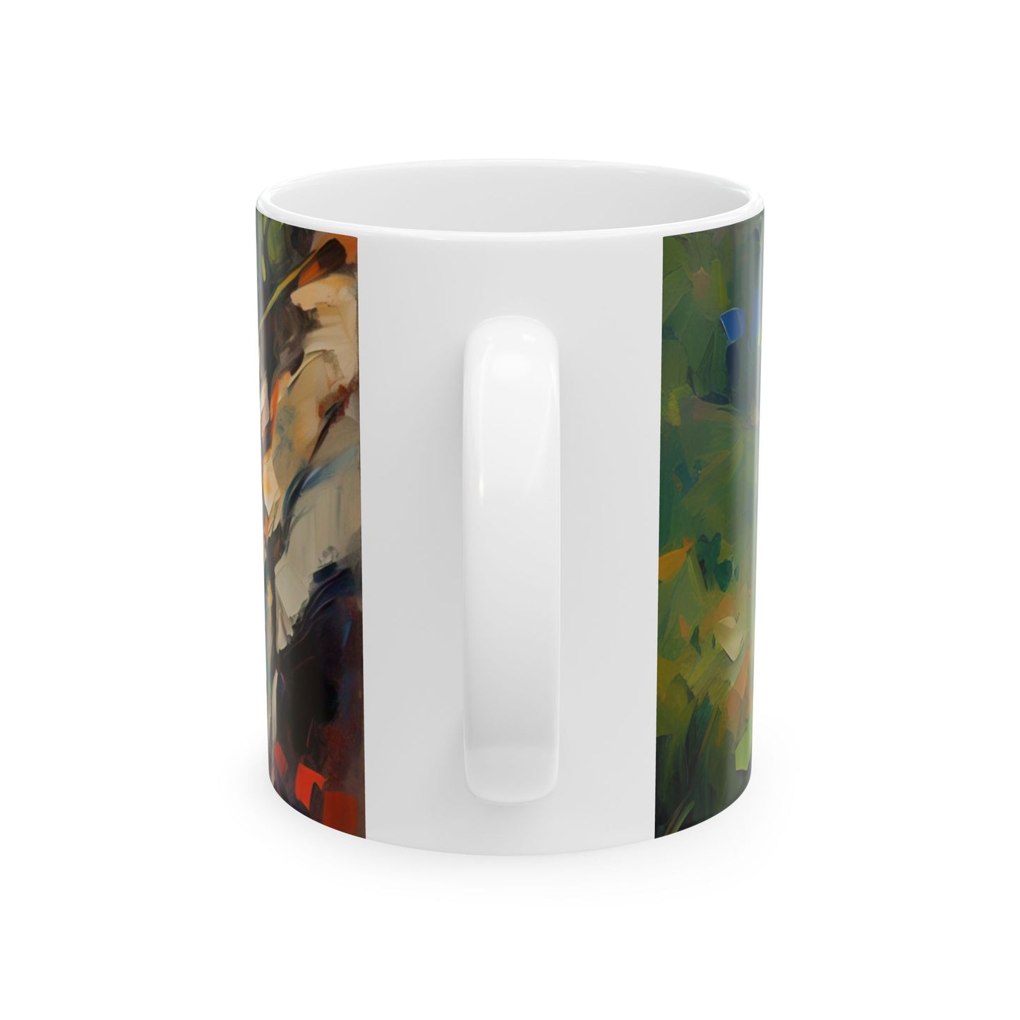 Adventure Climber Ceramic Mug (11oz, 15oz) - Perfect for Outdoor Enthusiasts