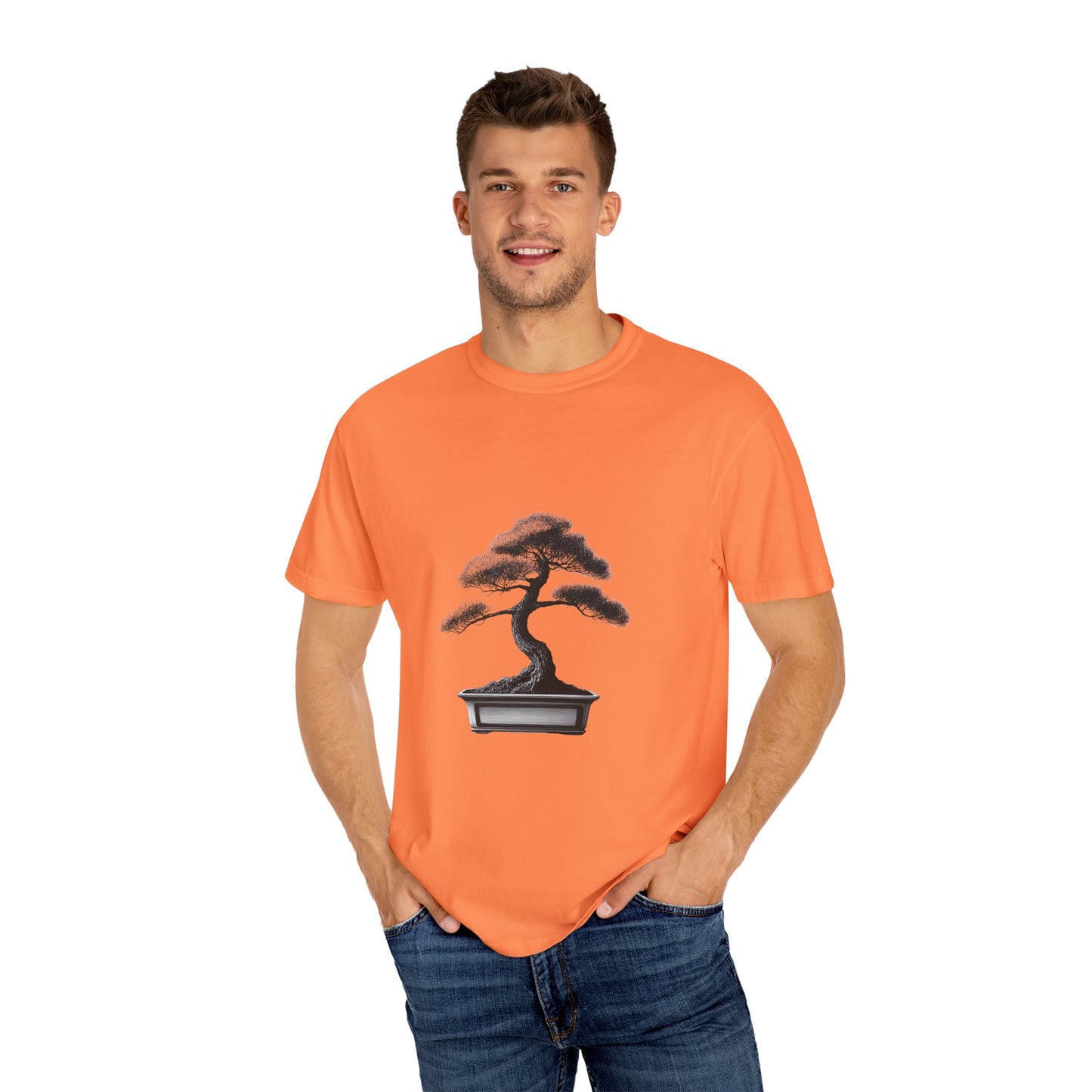 Bonsai Tree Garment-Dyed Unisex T-Shirt