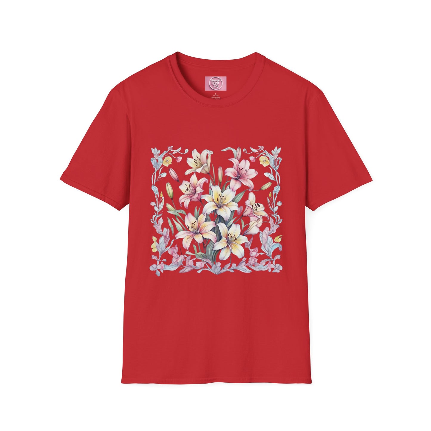 Floral Blossom Unisex T-Shirt - Softstyle Cotton Tee for Nature Lovers