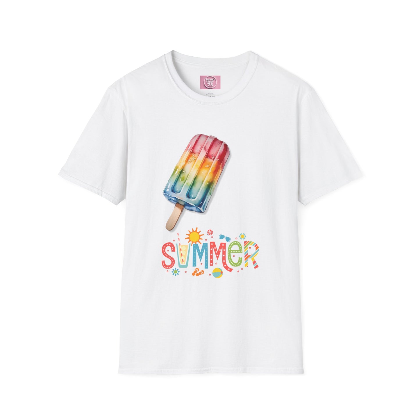 Summer Popsicle Soft style T-Shirt - Fun & Colorful Summer Vibes