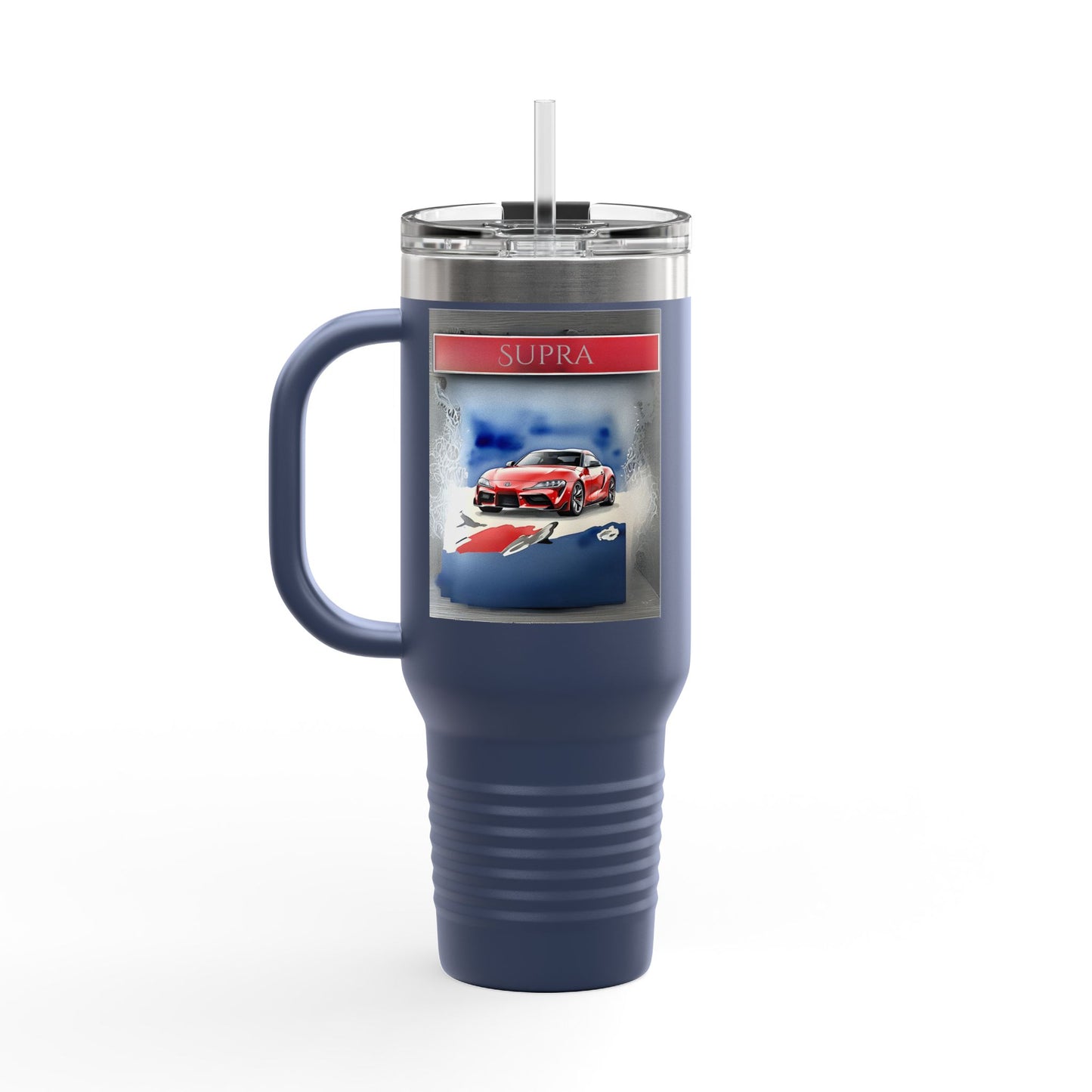 Car Insulated Travel Mug - 40oz - Perfect for Car Enthusiasts and Adventurers