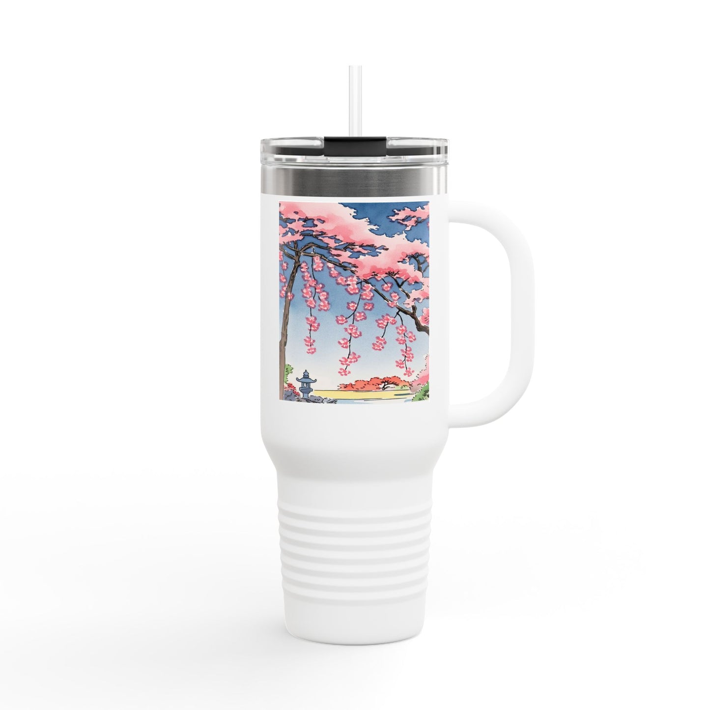 Cherry Blossom Insulated Travel Mug - 40oz Adventure Companion