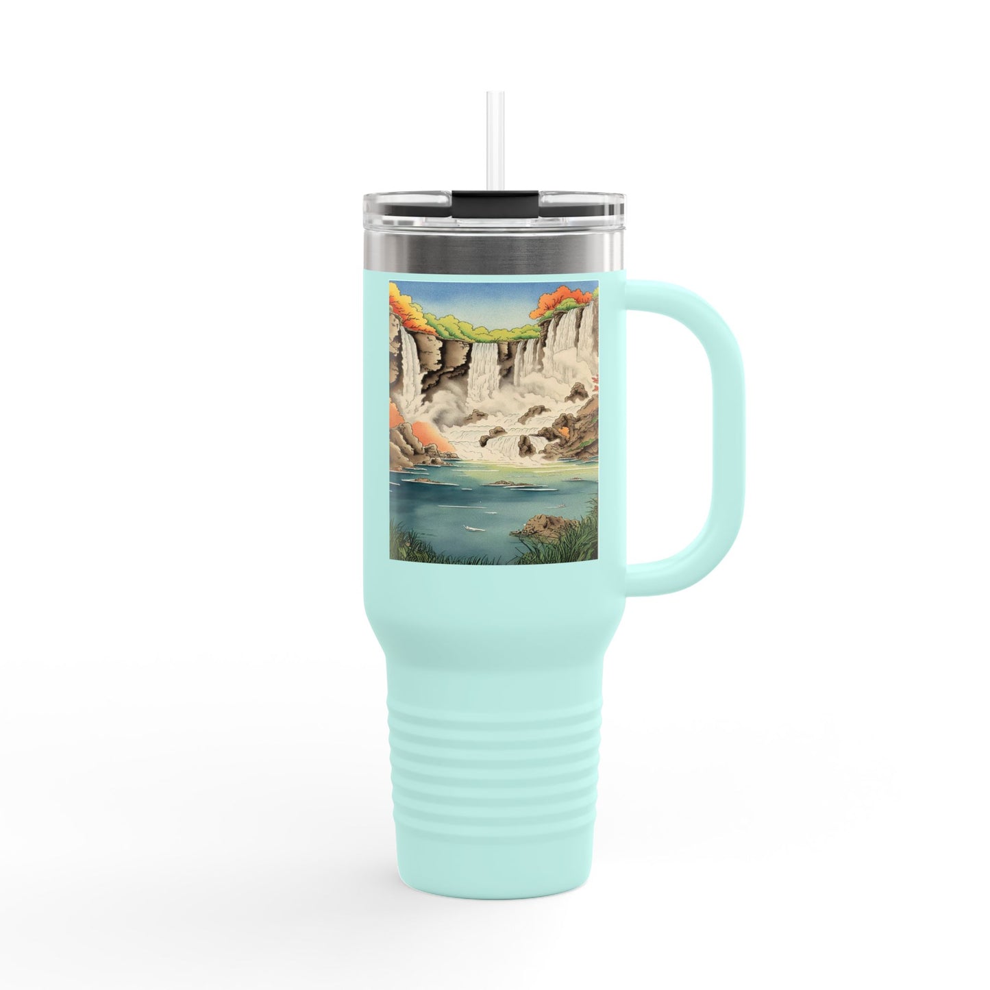 Scenic Insulated Travel Mug - 40oz Adventure Companion for Nature Lovers