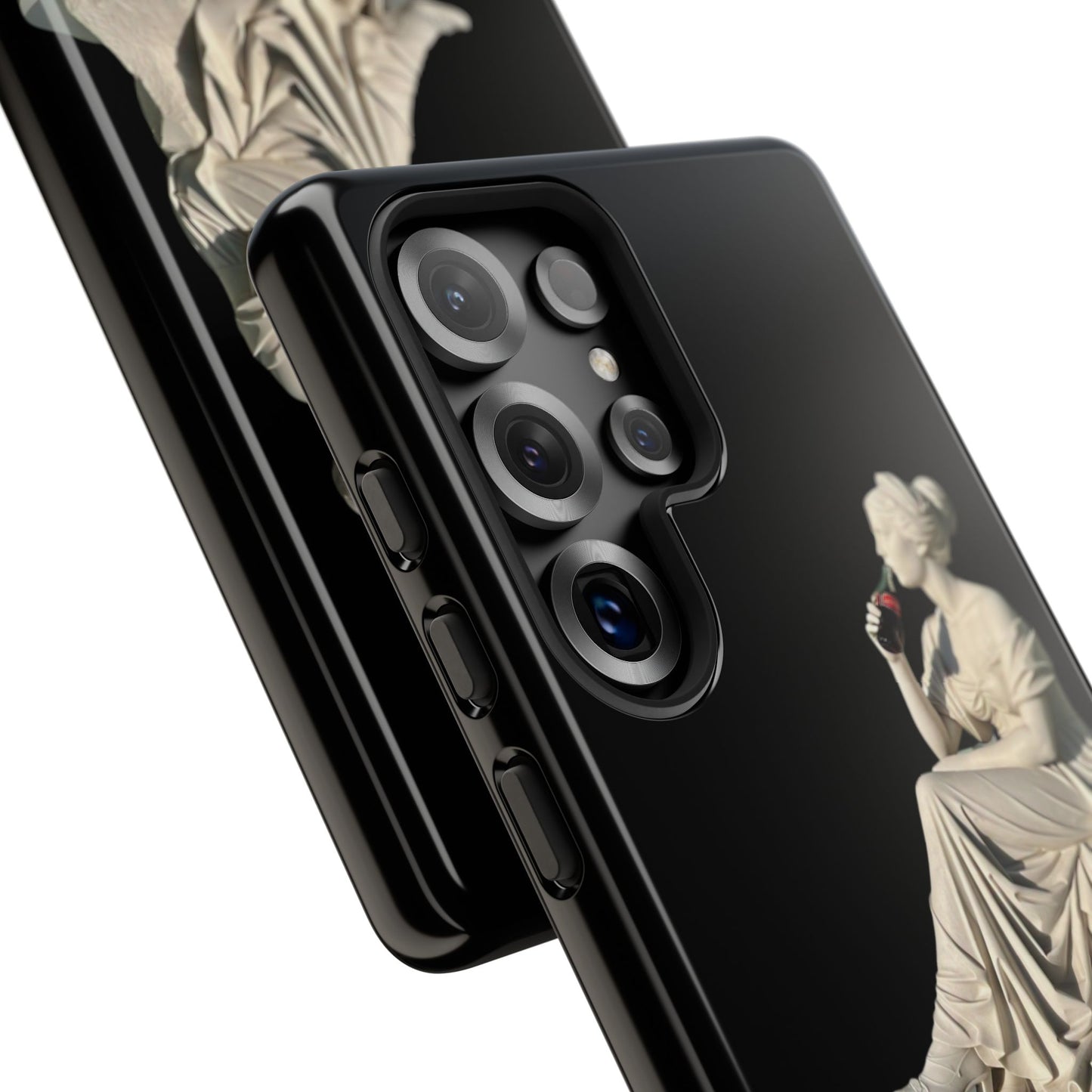 Elegant Phone Case - Stylish Tough Case with Sculpture Design