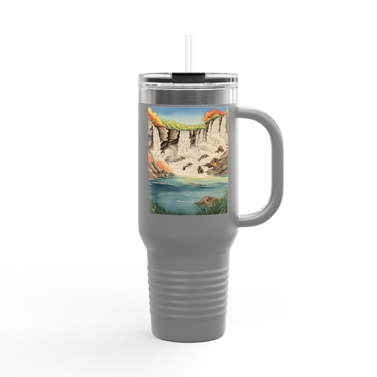 Scenic Insulated Travel Mug - 40oz Adventure Companion for Nature Lovers