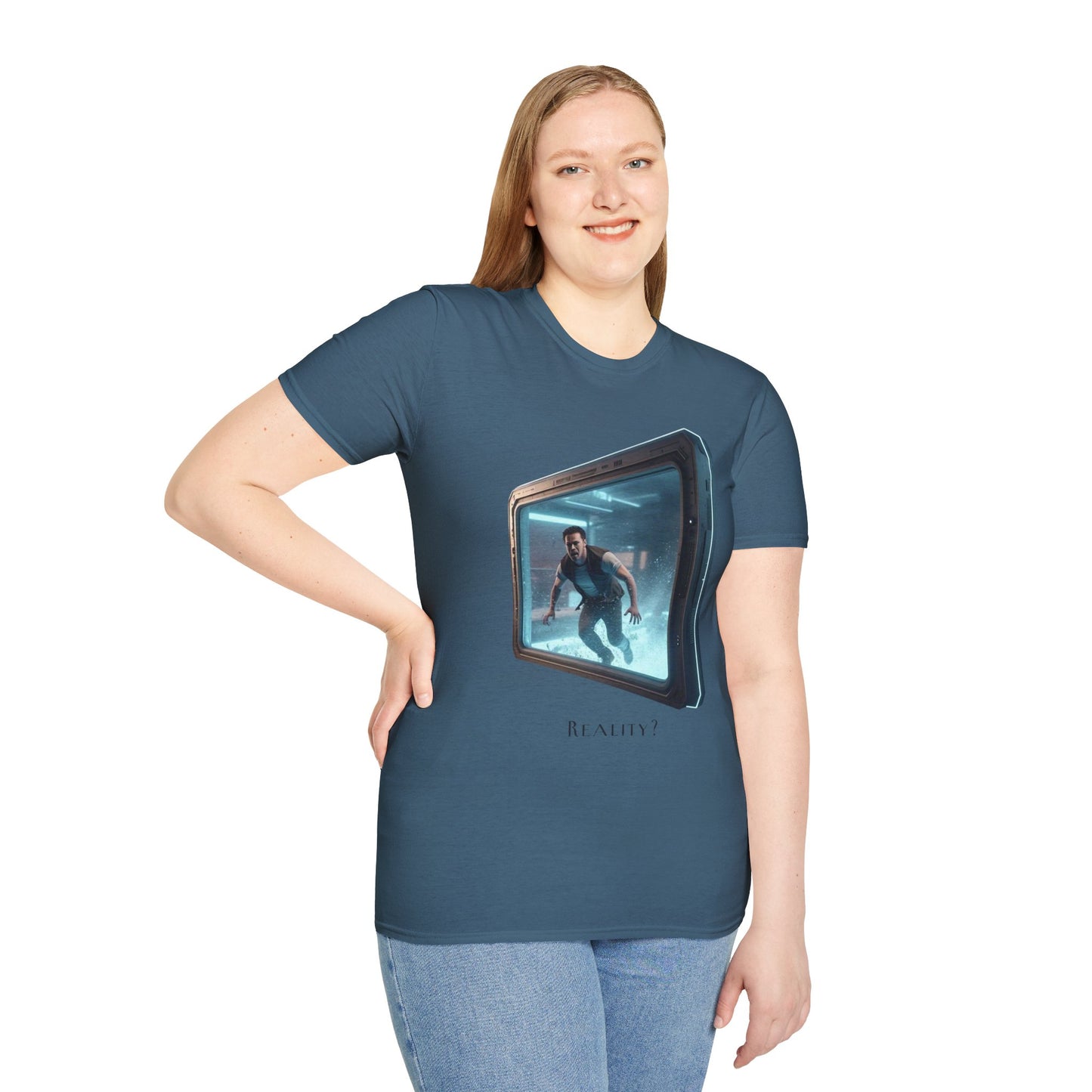 Softstyle T-Shirt - 'Reality?' Graphic Tee for Dreamers